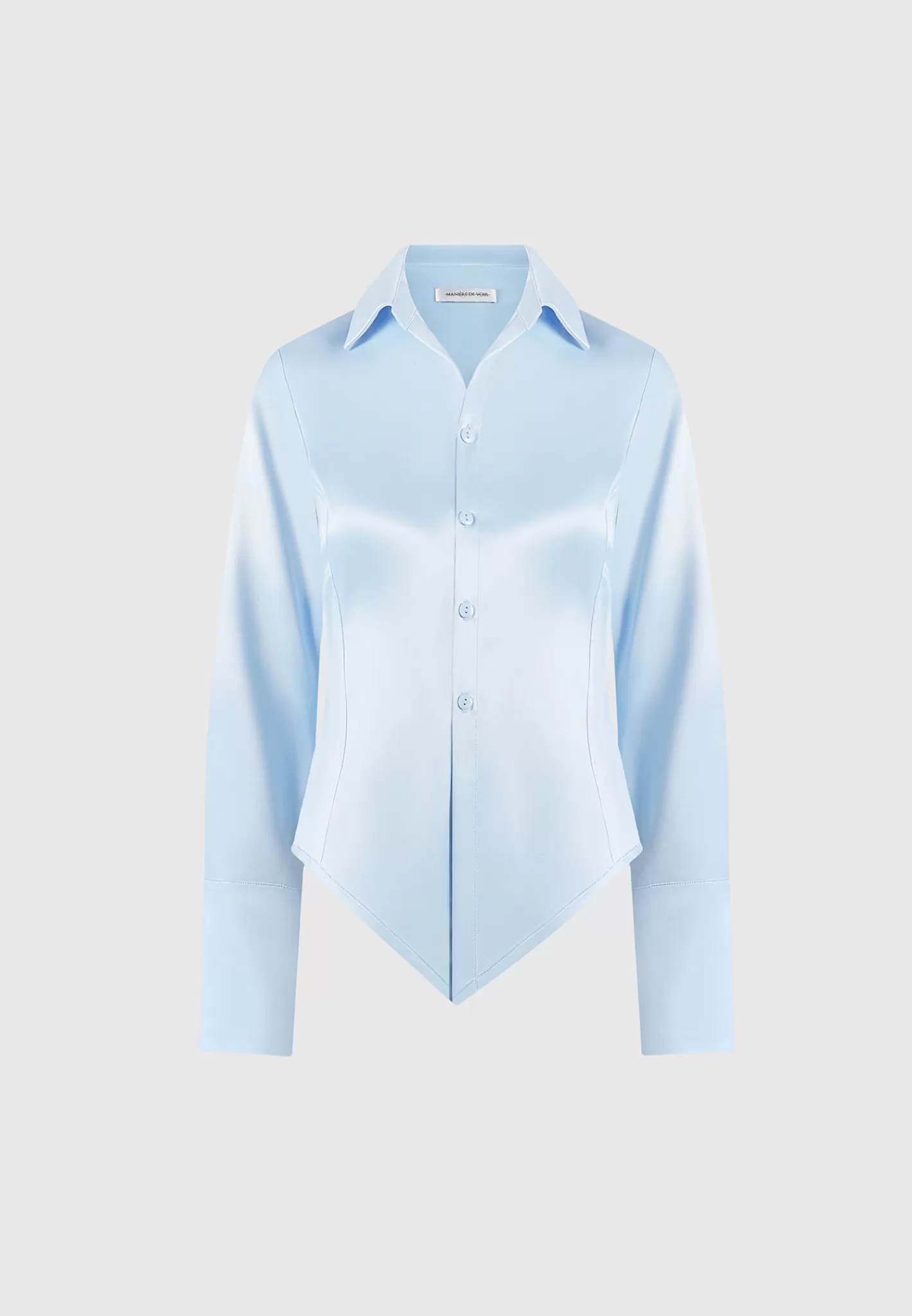 Angled Satin Shirt - -Manière De Voir Sale