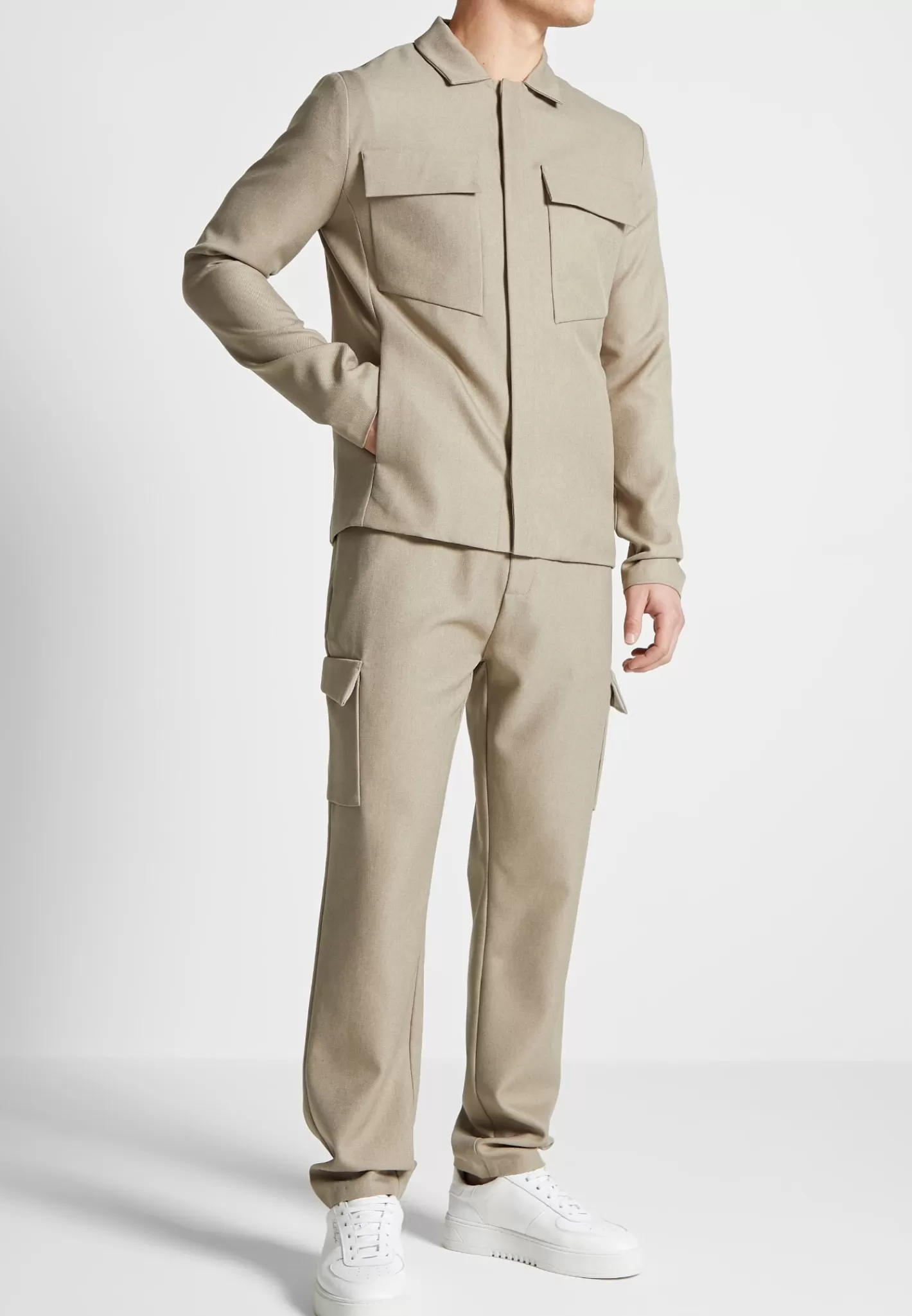 Angular Pocket Overshirt - -Manière De Voir Flash Sale