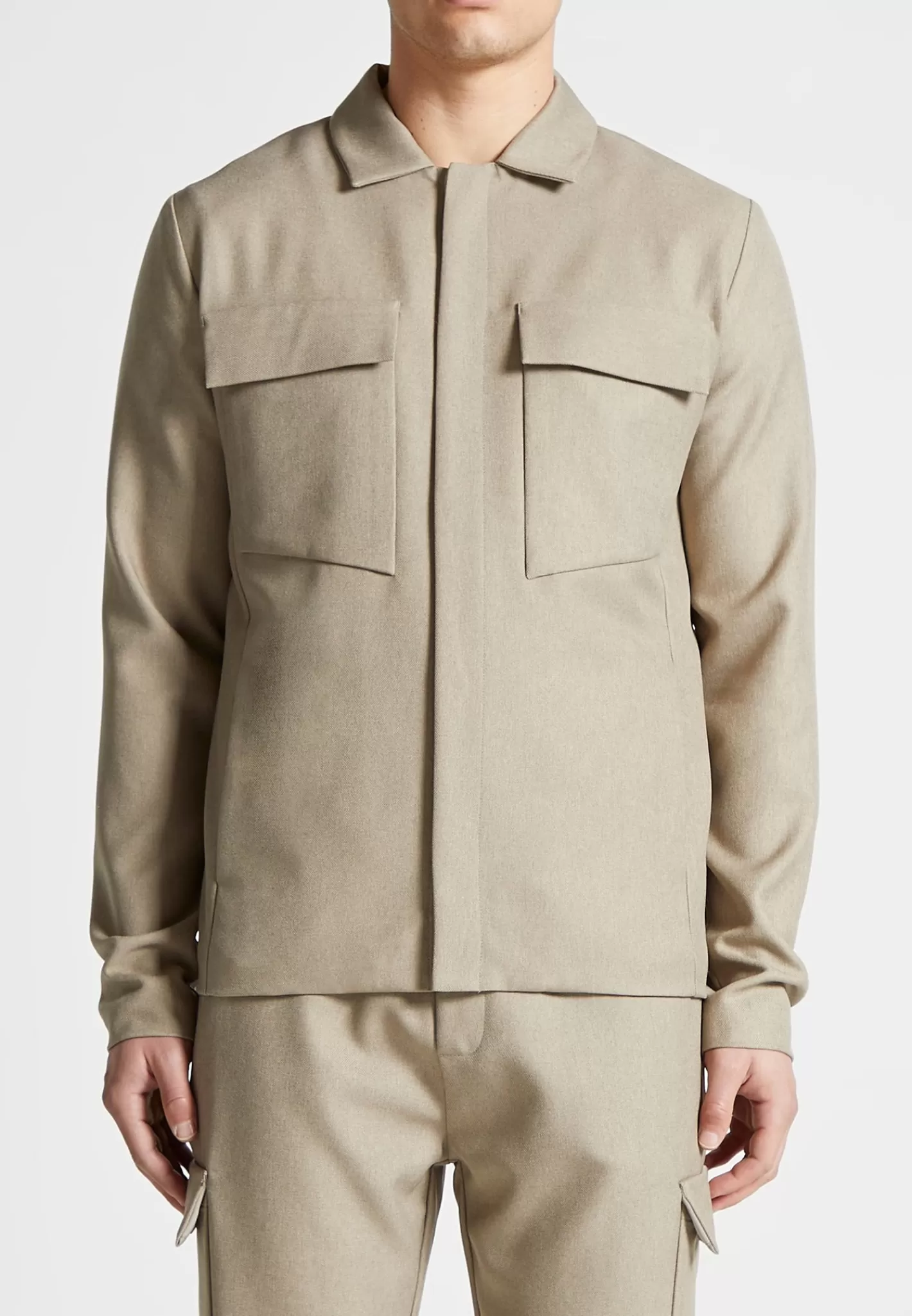 Angular Pocket Overshirt - -Manière De Voir Flash Sale