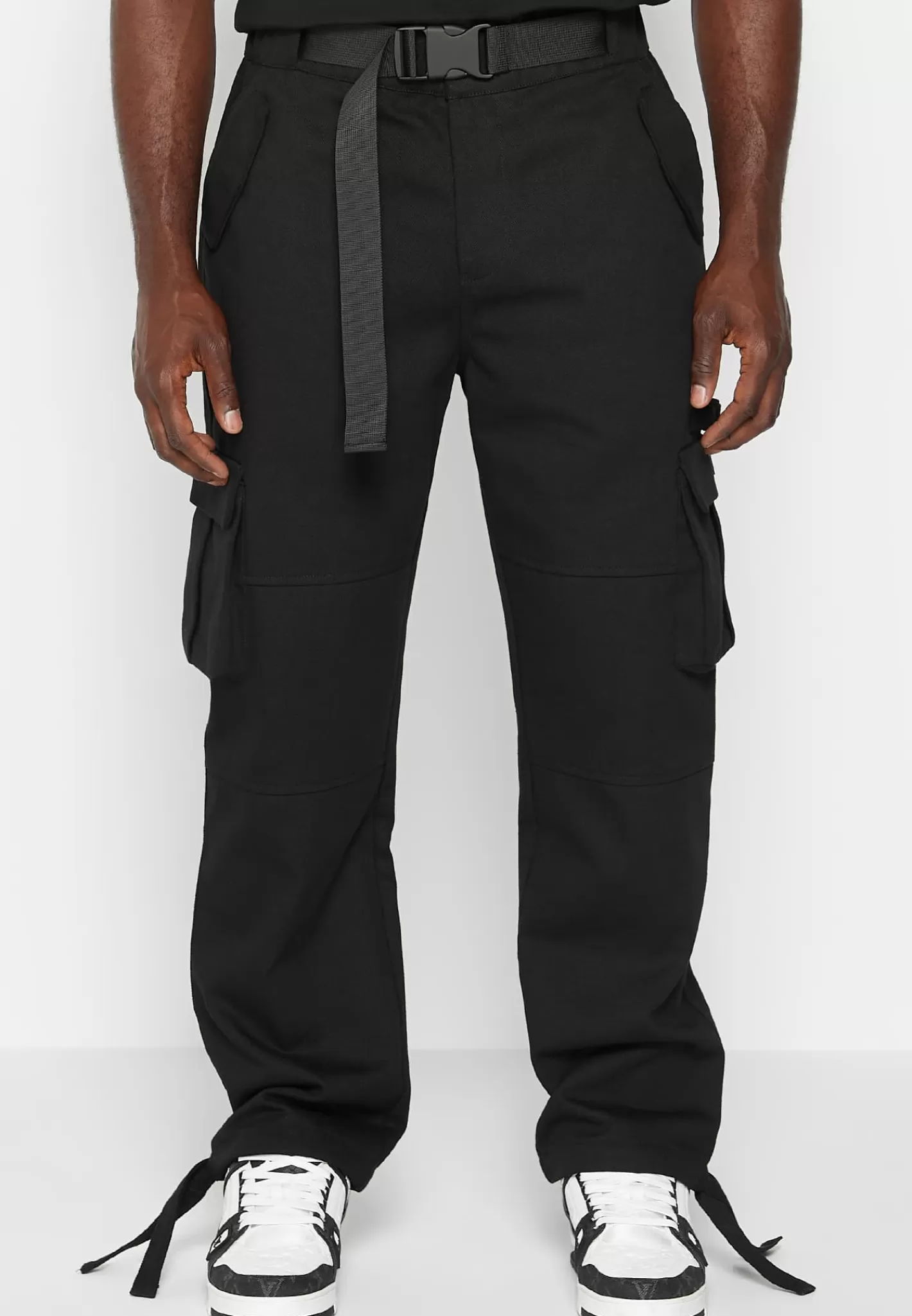 Belted Cargo Pants - -Manière De Voir Online
