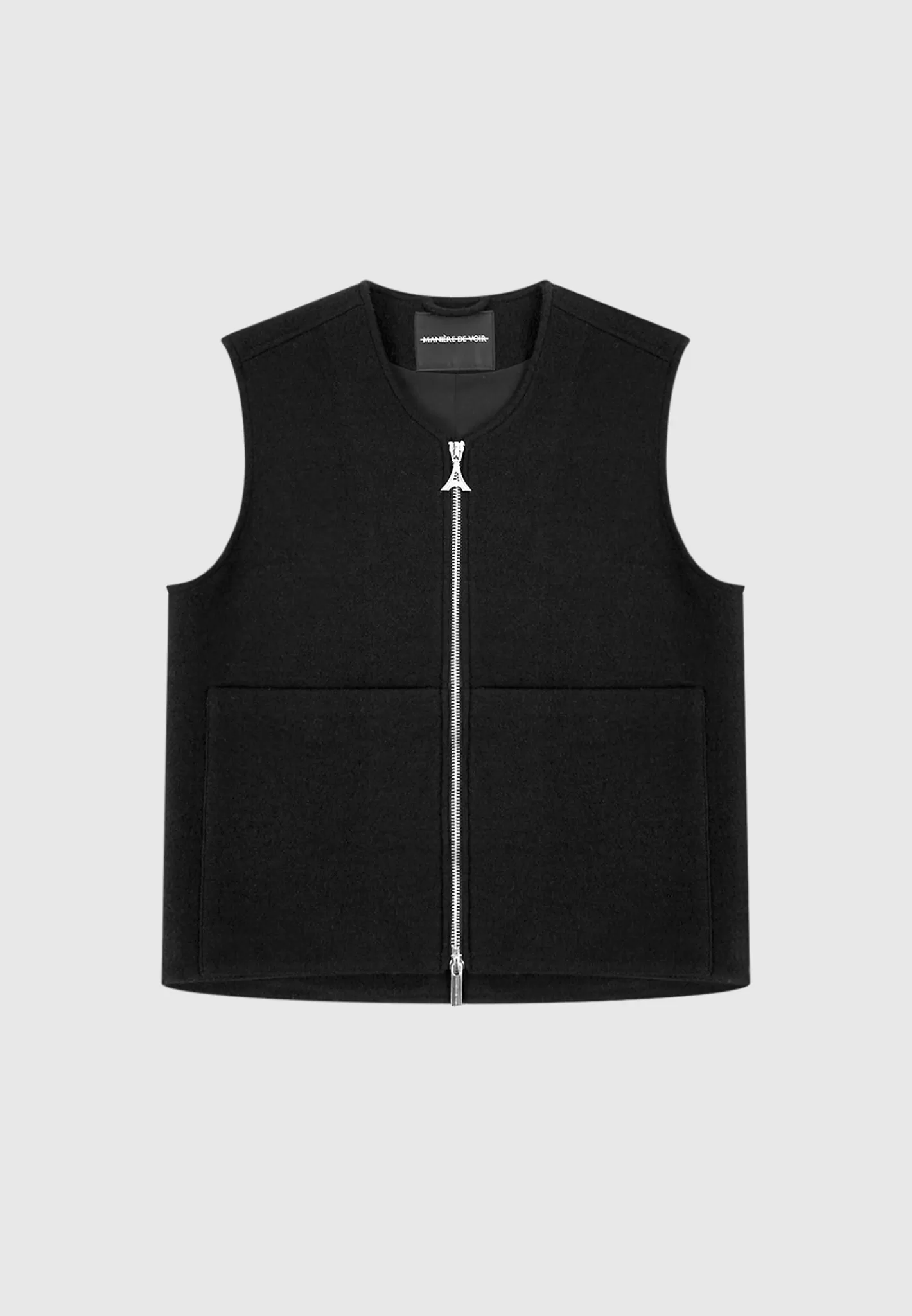 Boiled Wool Gilet - -Manière De Voir Best Sale
