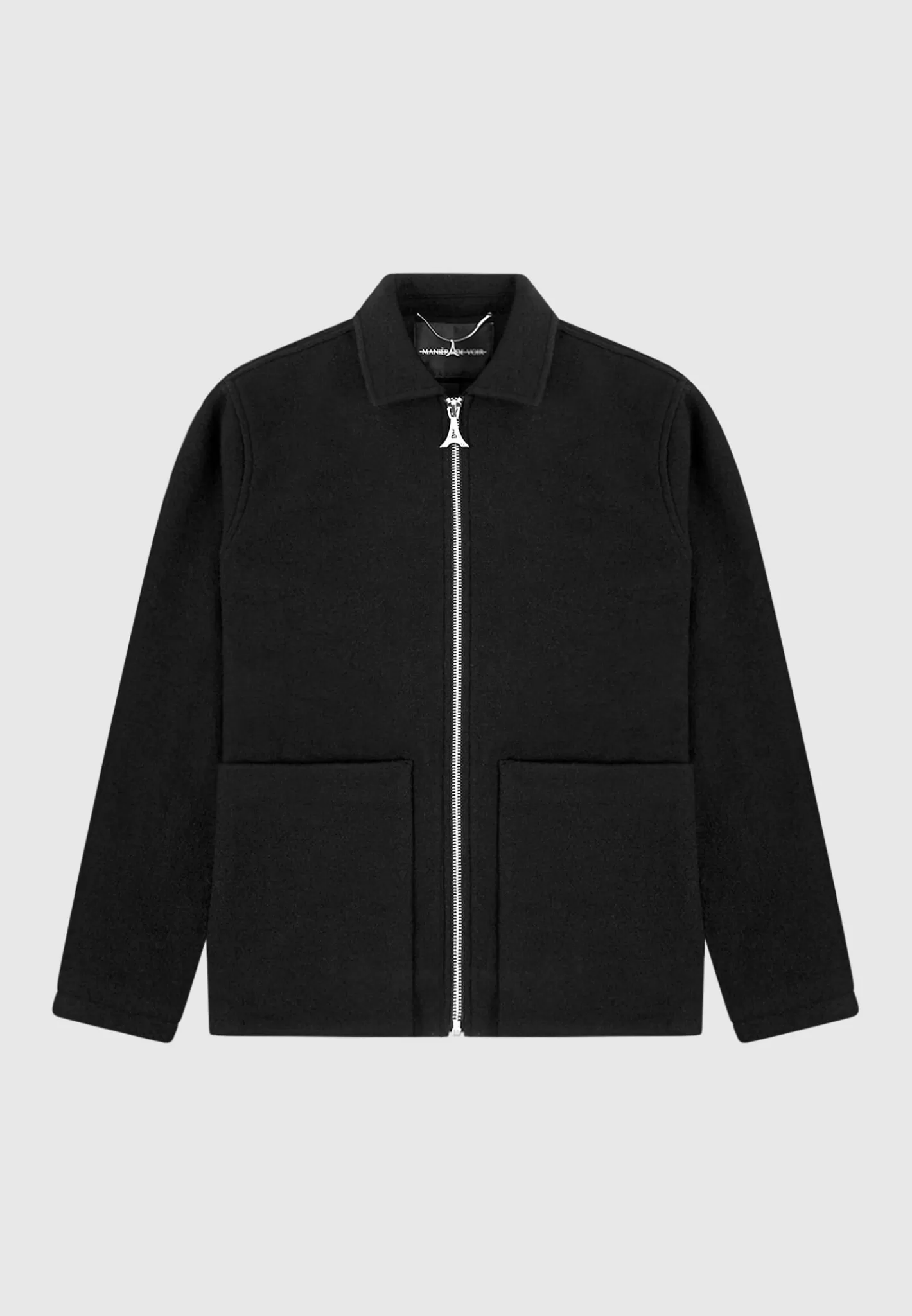 Boiled Wool Jacket - -Manière De Voir Discount
