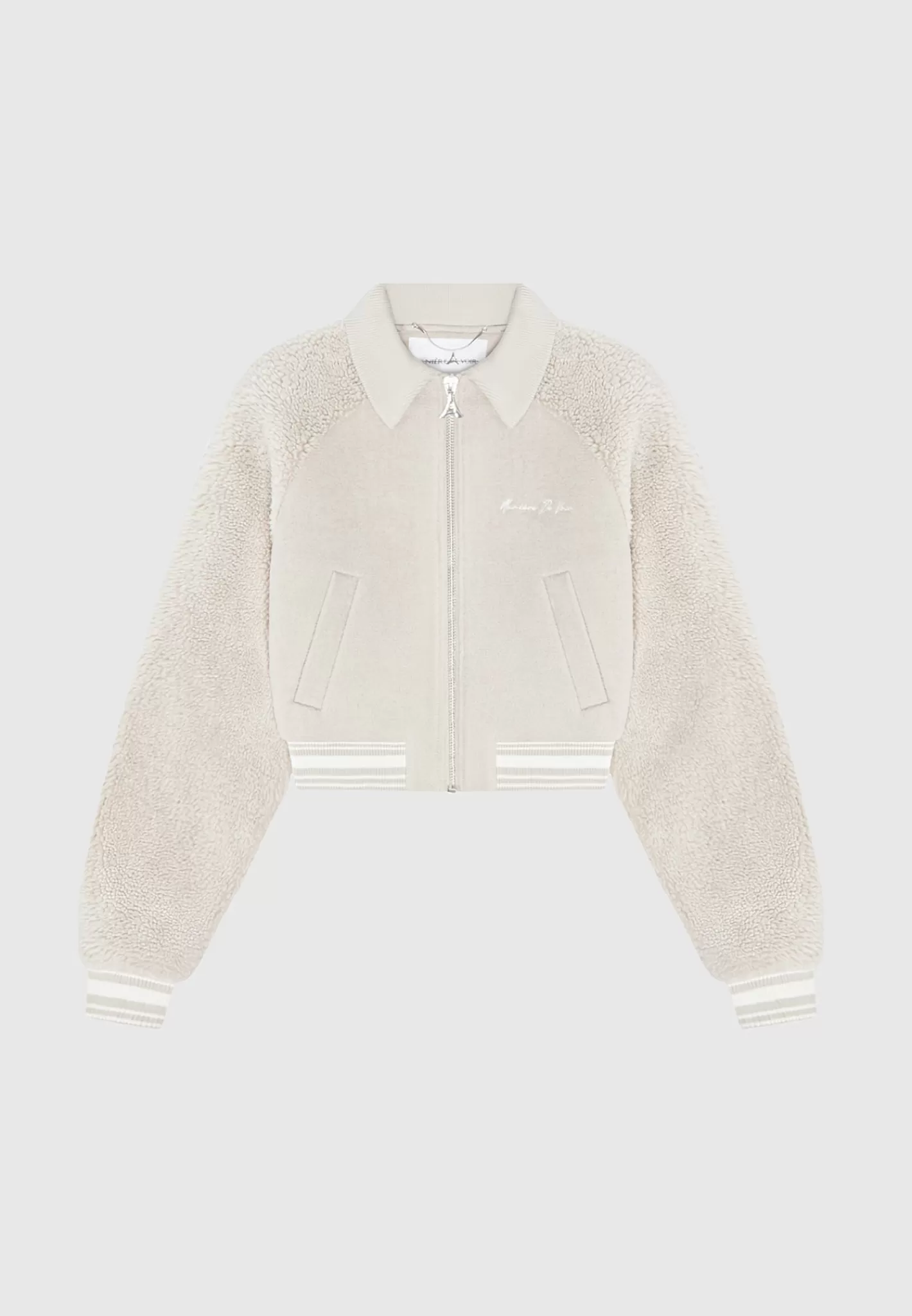 Borg Varsity Jacket - -Manière De Voir Fashion