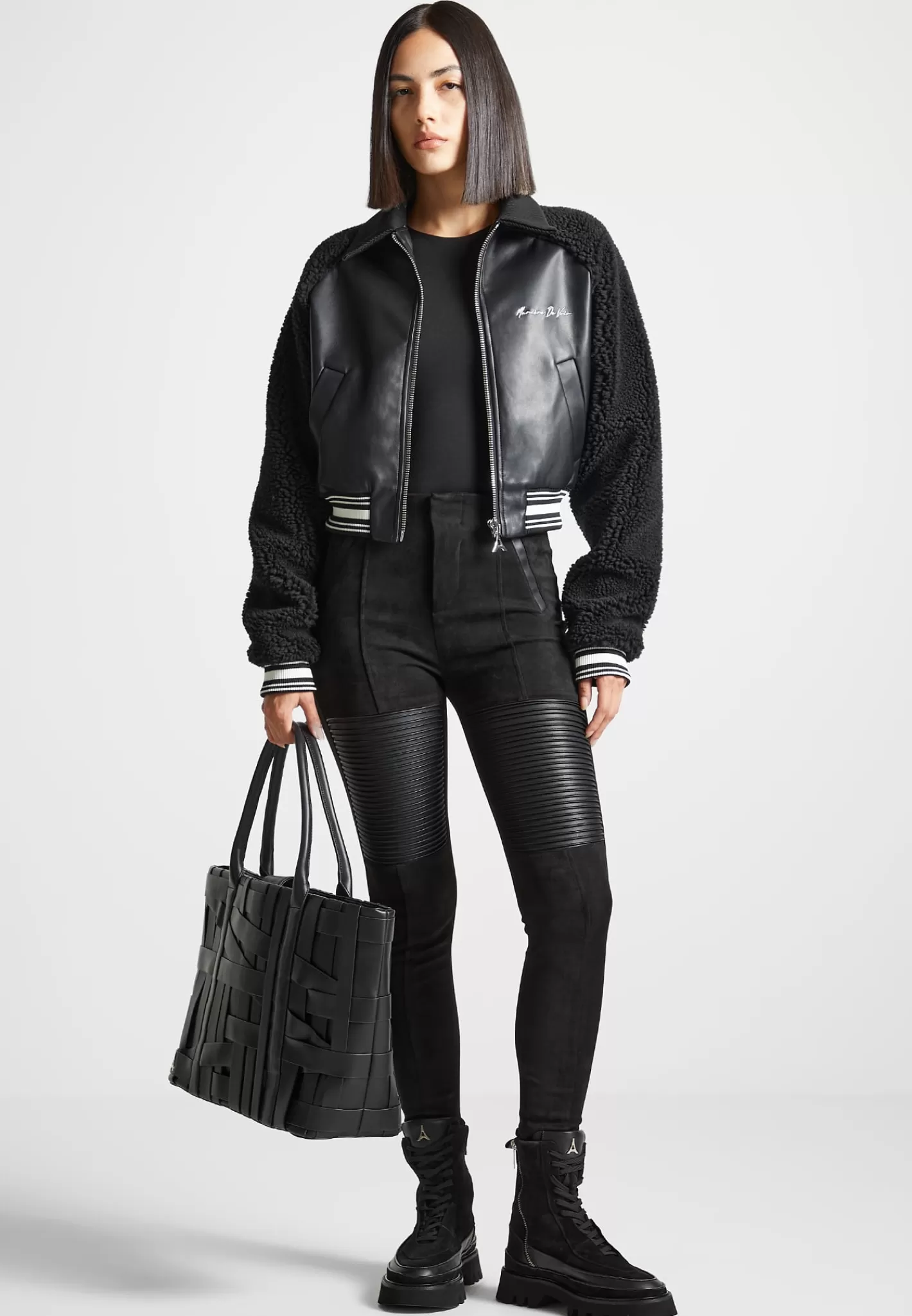 Borg Varsity Jacket - -Manière De Voir Online