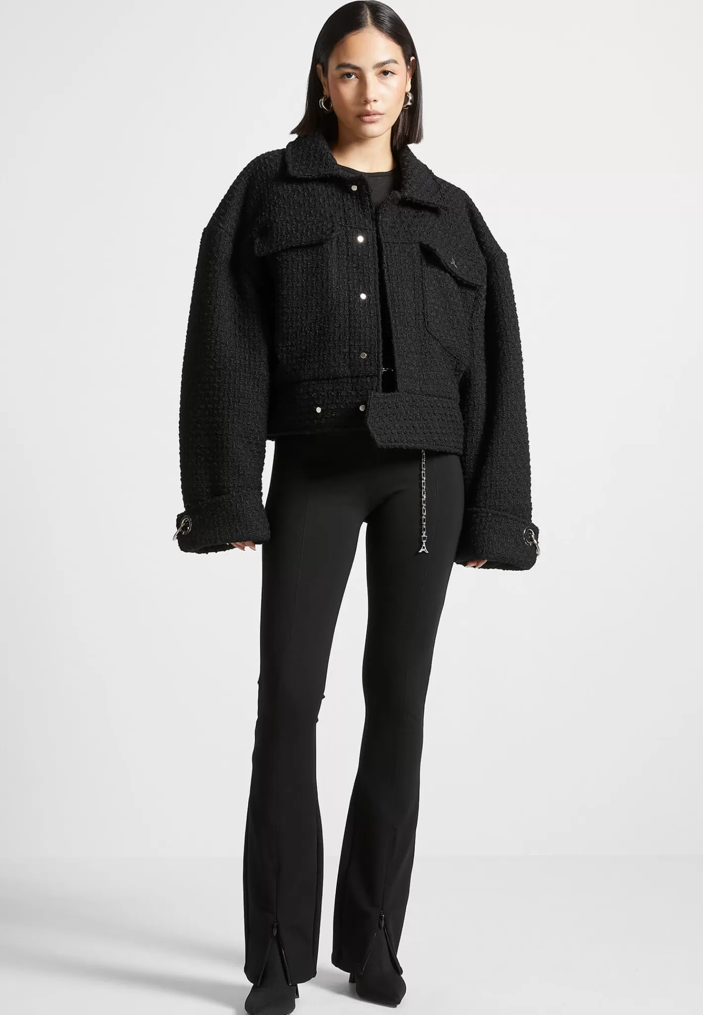 Boxy Boucle Jacket - -Manière De Voir Outlet
