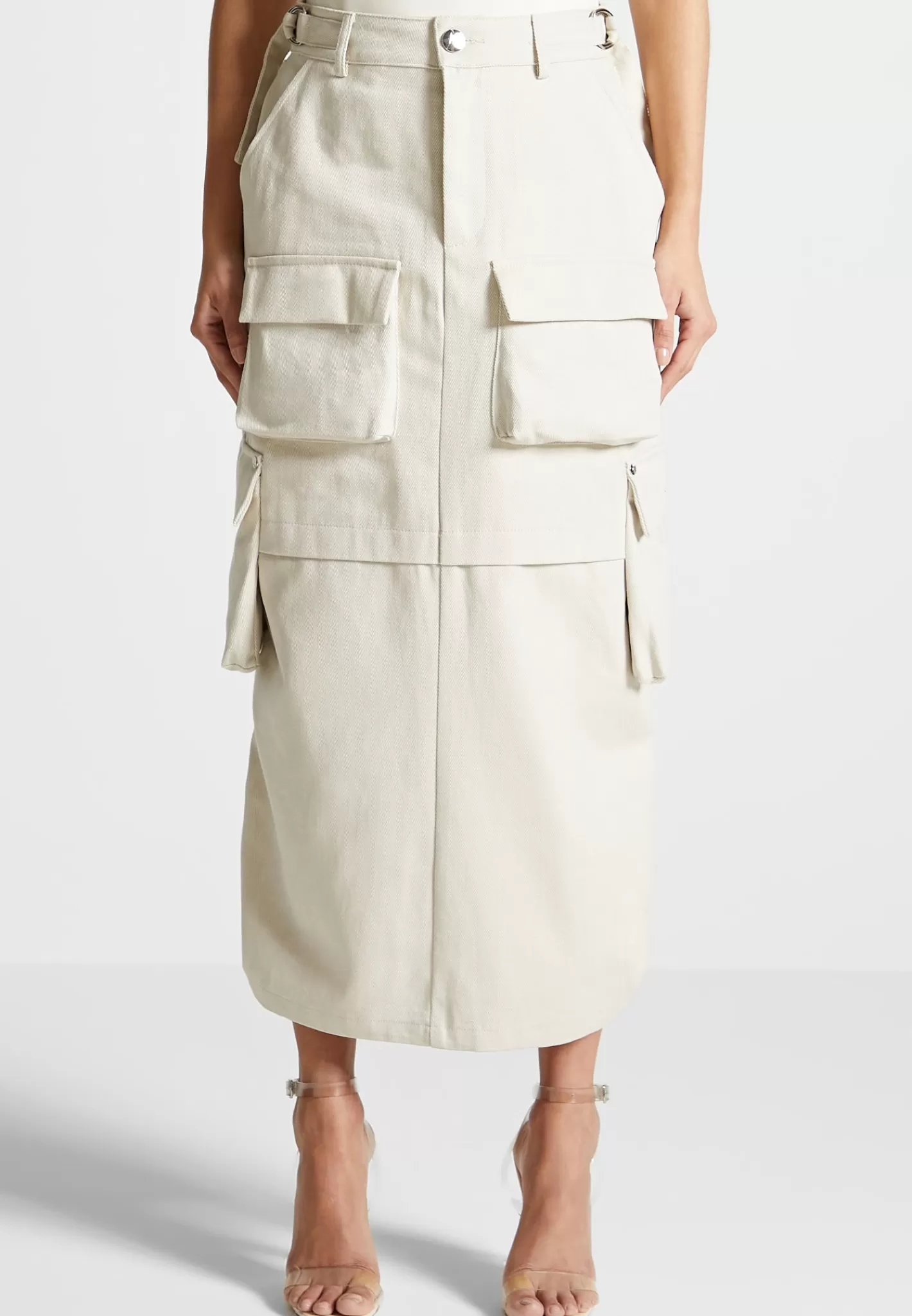 Cargo Midaxi Skirt - -Manière De Voir Discount