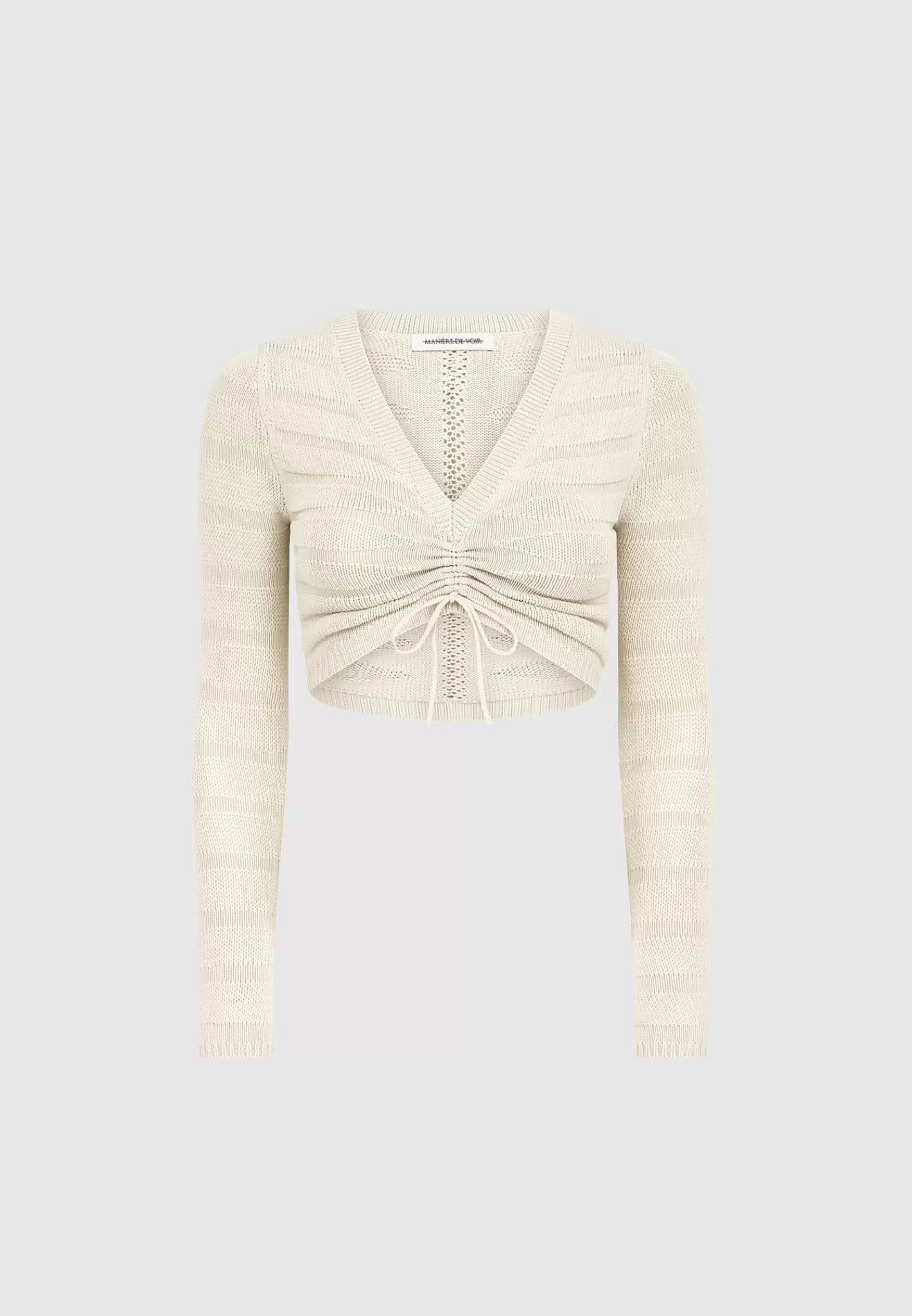 Contour Knit Long Sleeve Top - -Manière De Voir Store