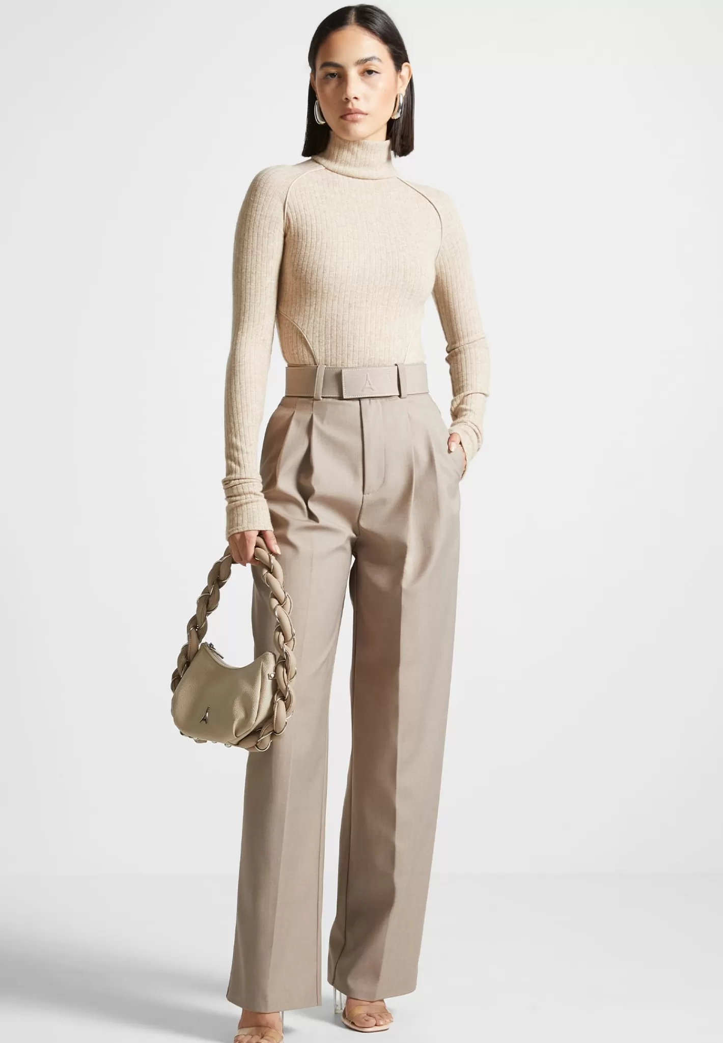 Contour Piping Rib Bodysuit - -Manière De Voir Flash Sale