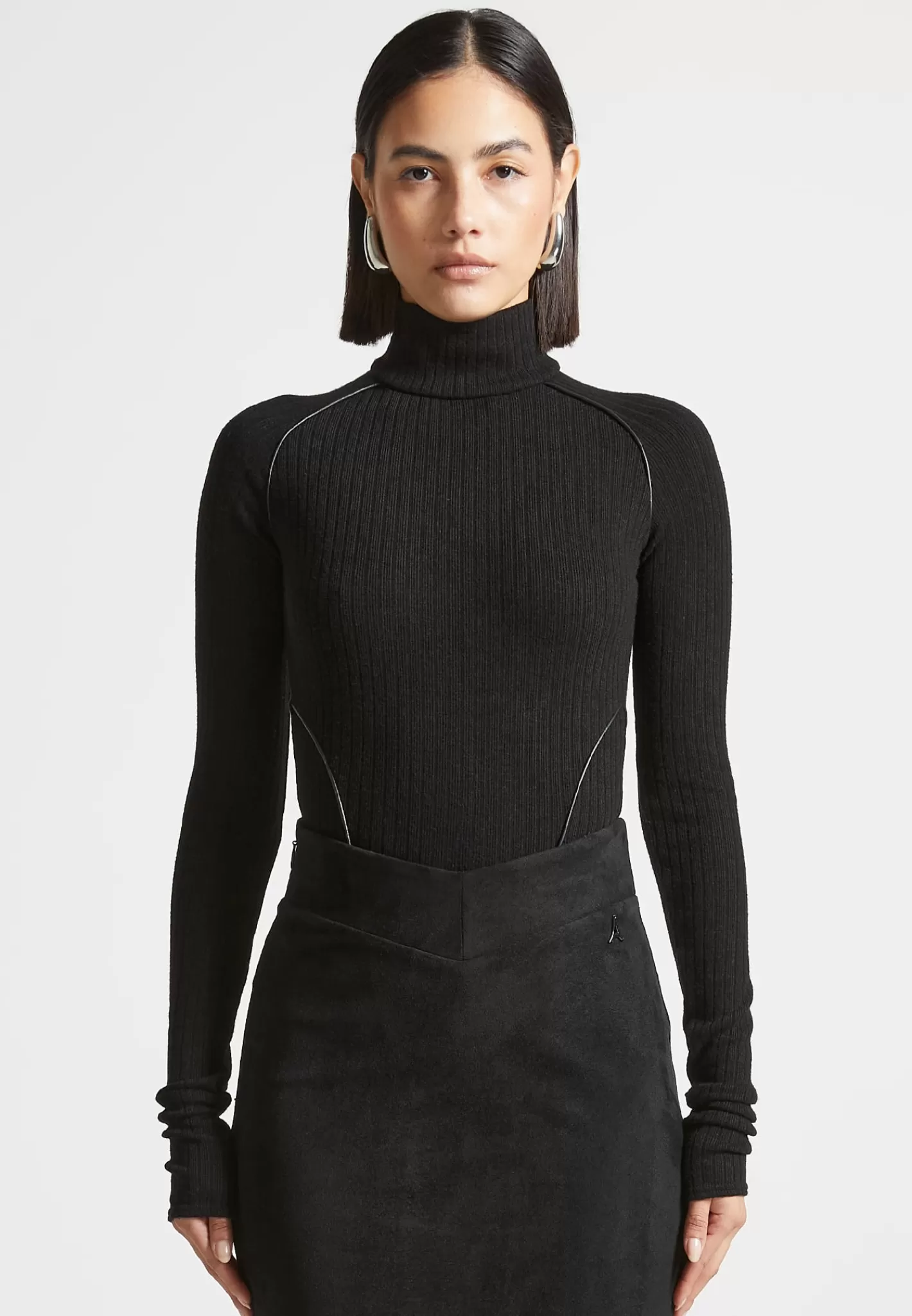 Contour Piping Rib Bodysuit - -Manière De Voir Hot