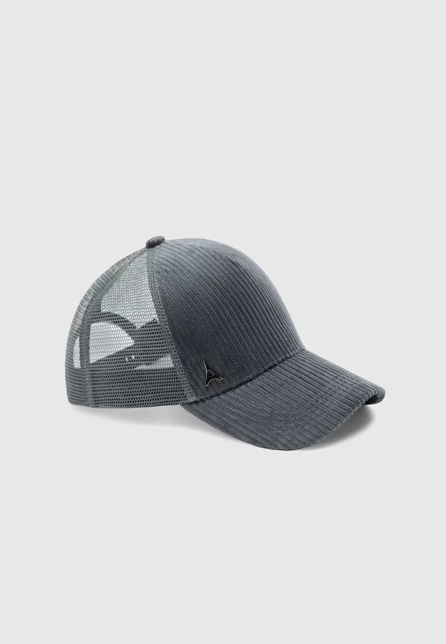 Corduroy Trucker Cap - Steel -Manière De Voir New