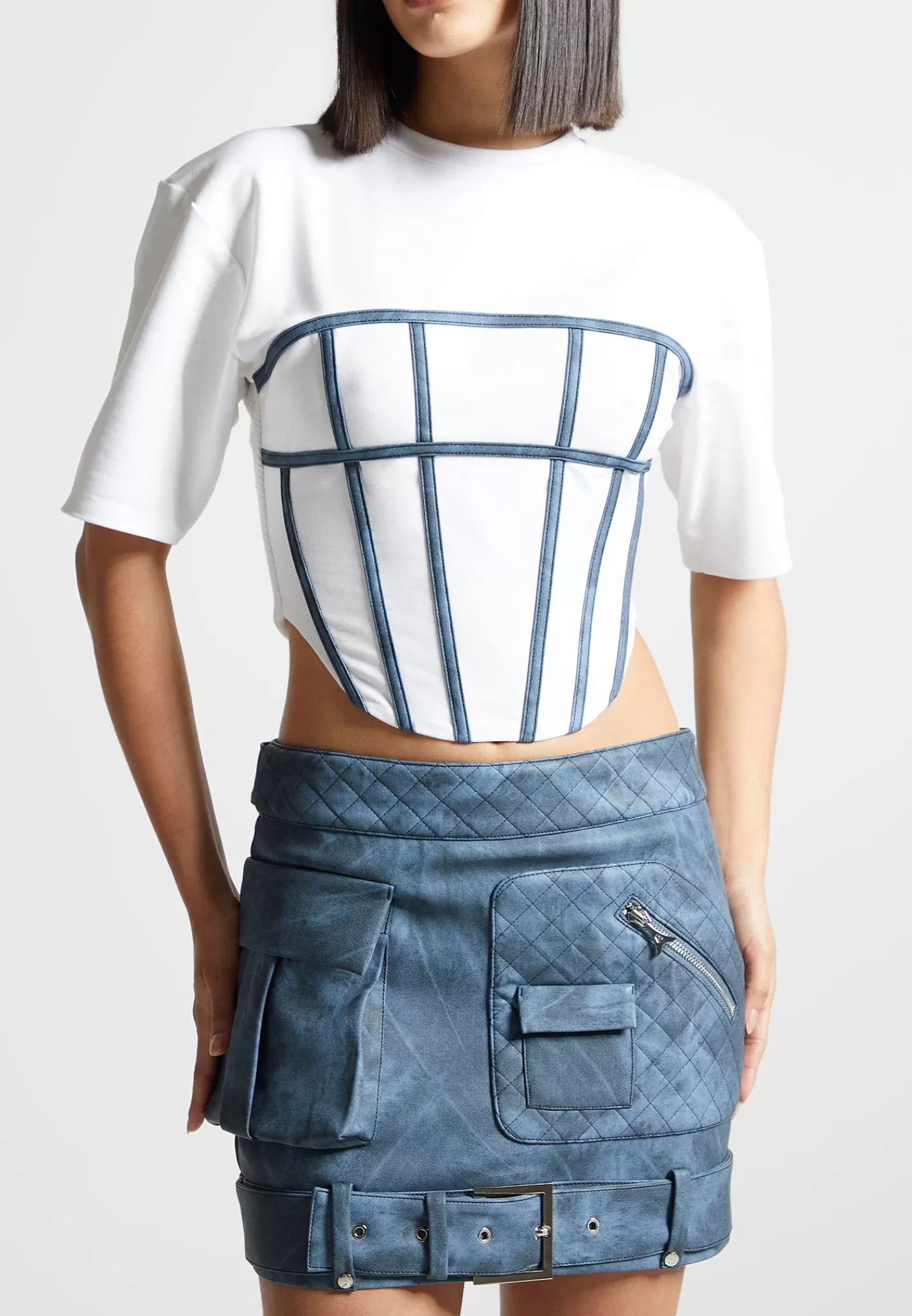 Corset T Shirt - -Manière De Voir Sale
