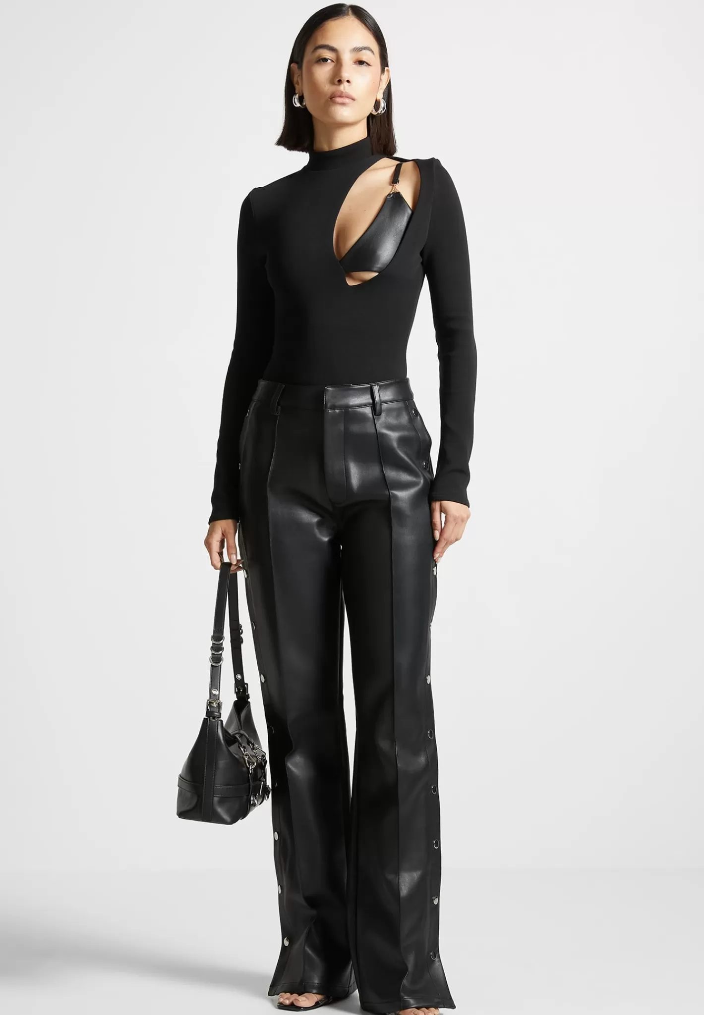 Cut Out Bralette Detail Bodysuit - -Manière De Voir Store