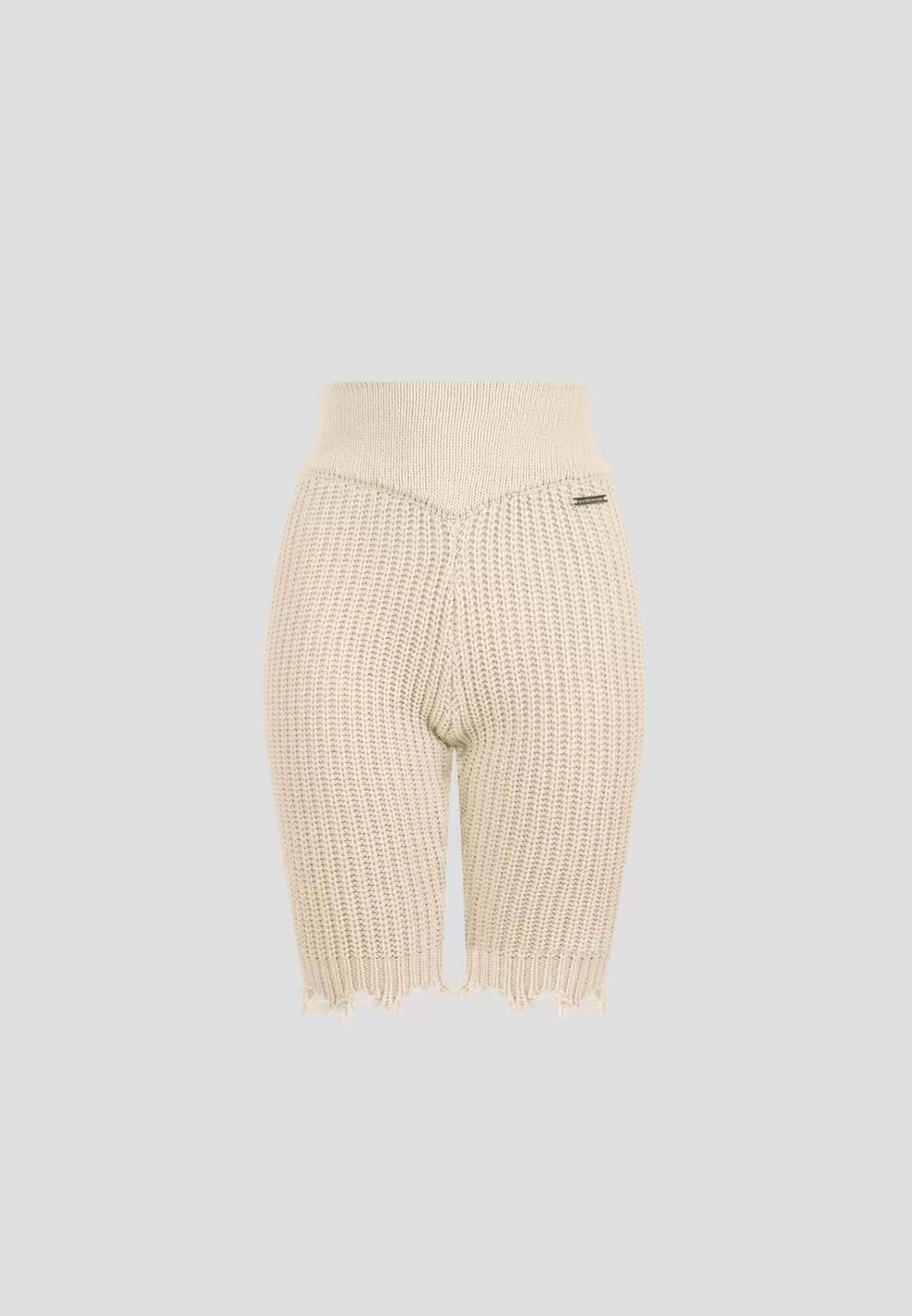 Distressed Knitted Cycling Shorts - -Manière De Voir Best