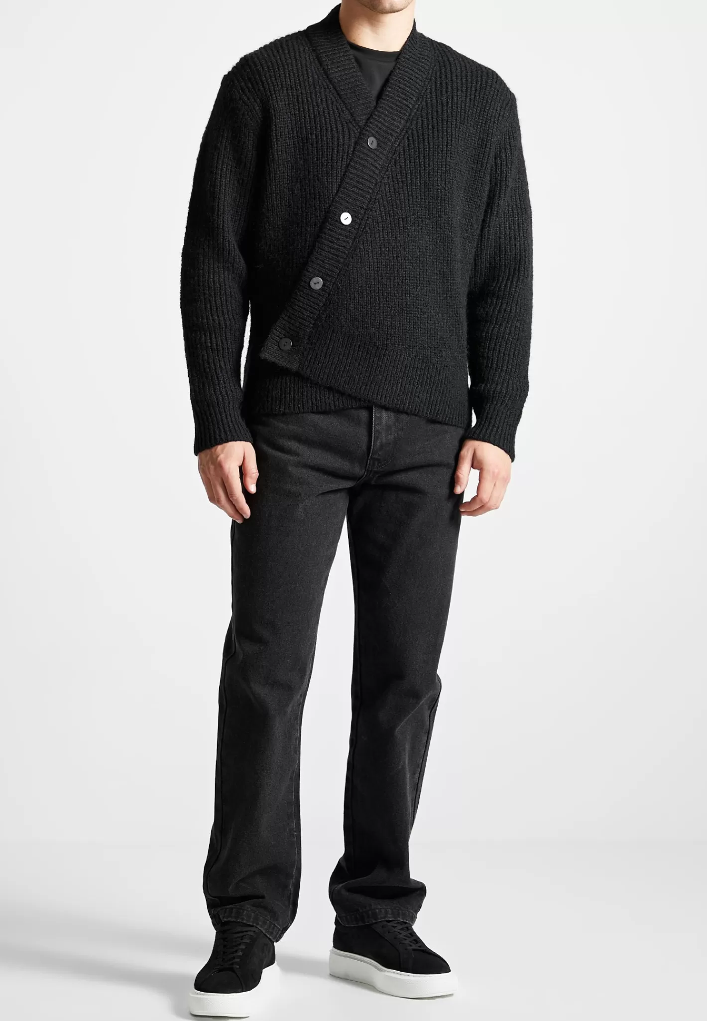 Double Breasted Brushed Knit Cardigan - -Manière De Voir Discount