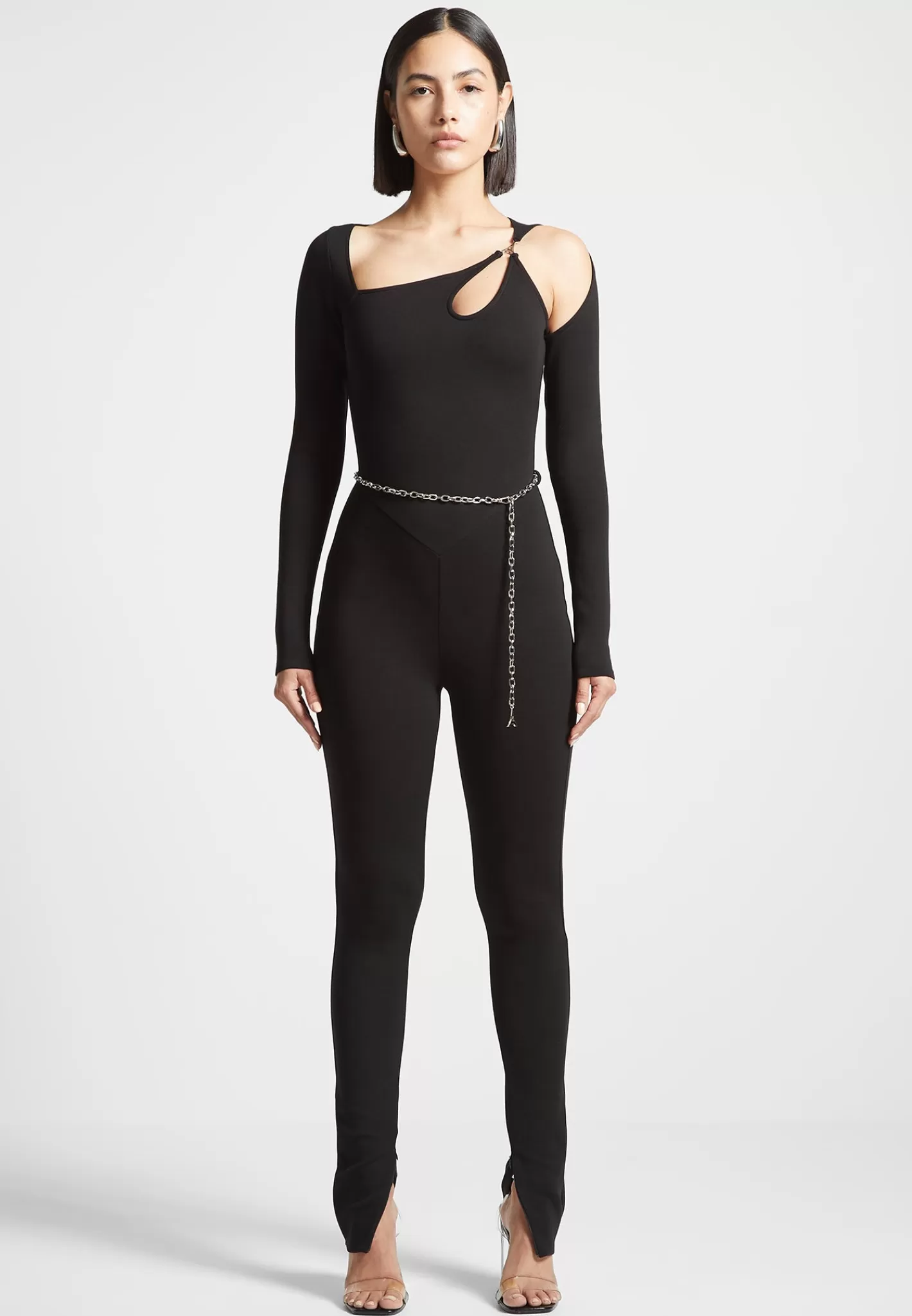 Eiffel Chain Detail Jumpsuit - -Manière De Voir Discount