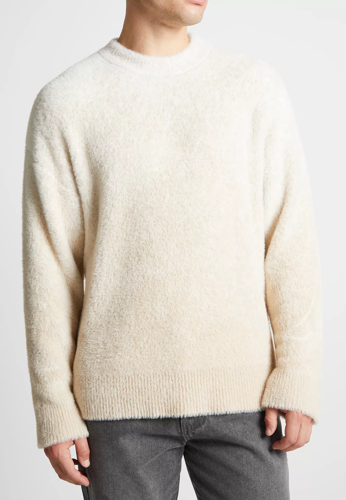 Eiffel Ombré Knit Jumper - White/ - Limited Edition-Manière De Voir Fashion