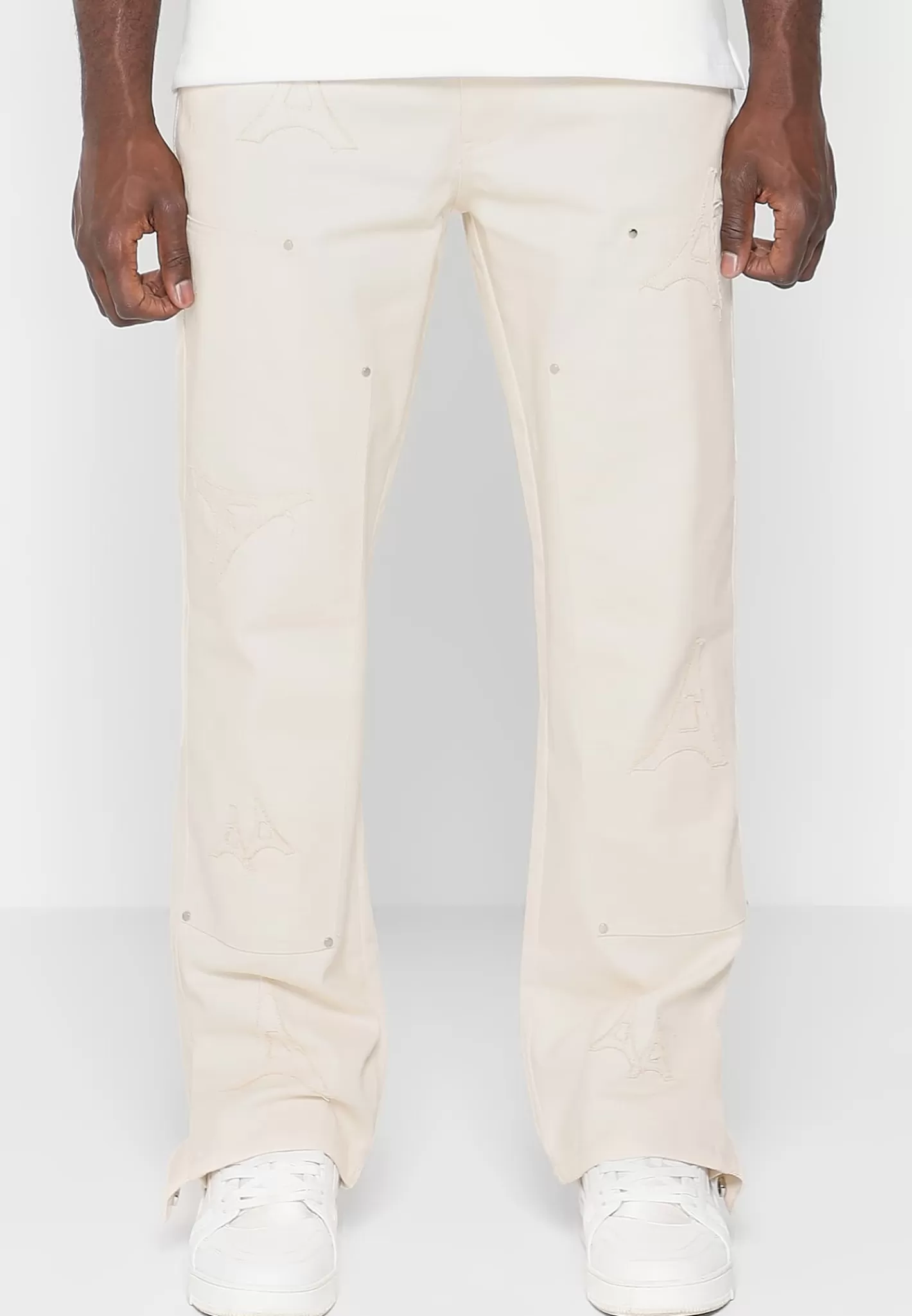 Eiffel Patch Carpenter Jeans - -Manière De Voir Flash Sale
