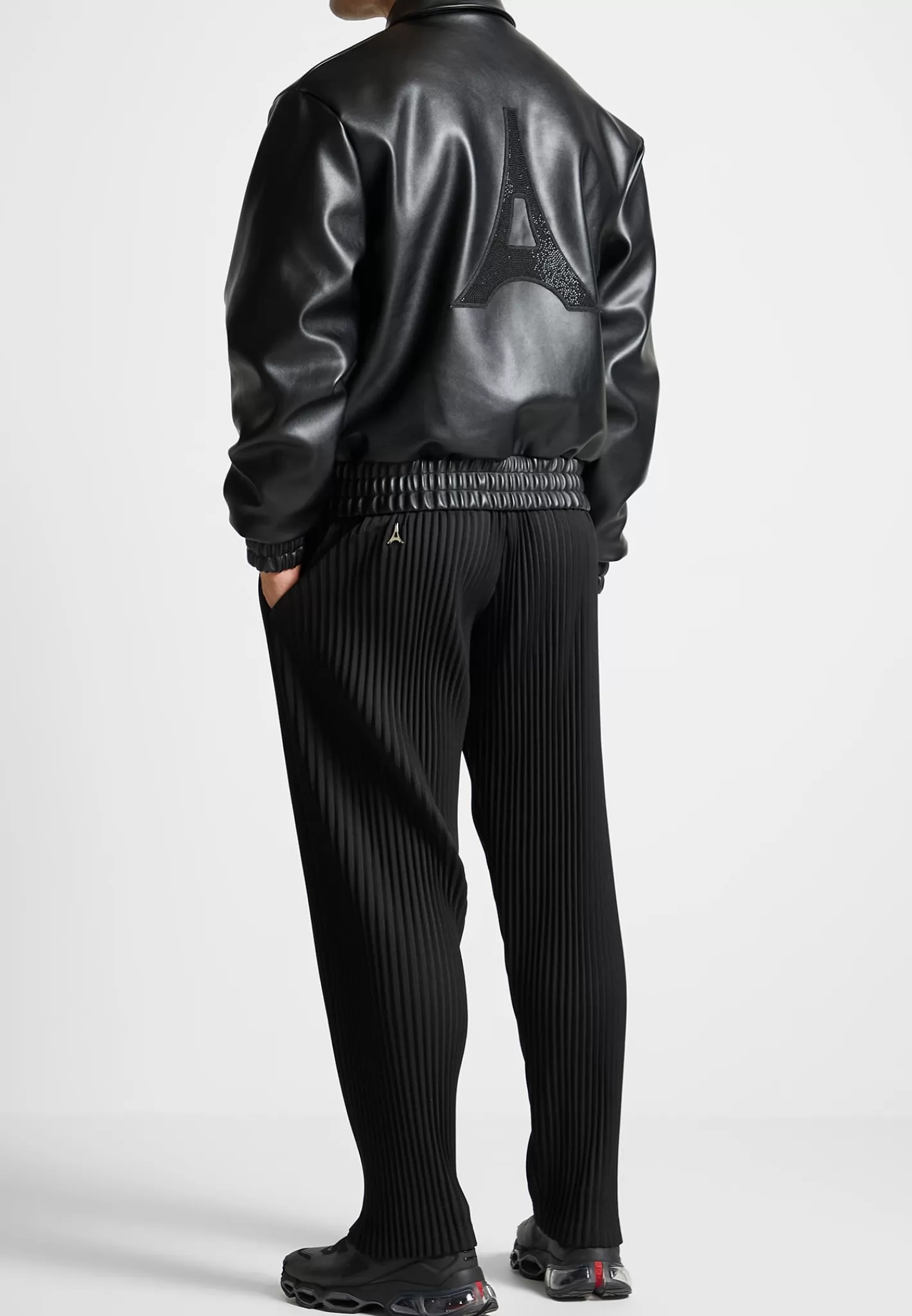 Eiffel Rhinestone Varsity Jacket - -Manière De Voir Best