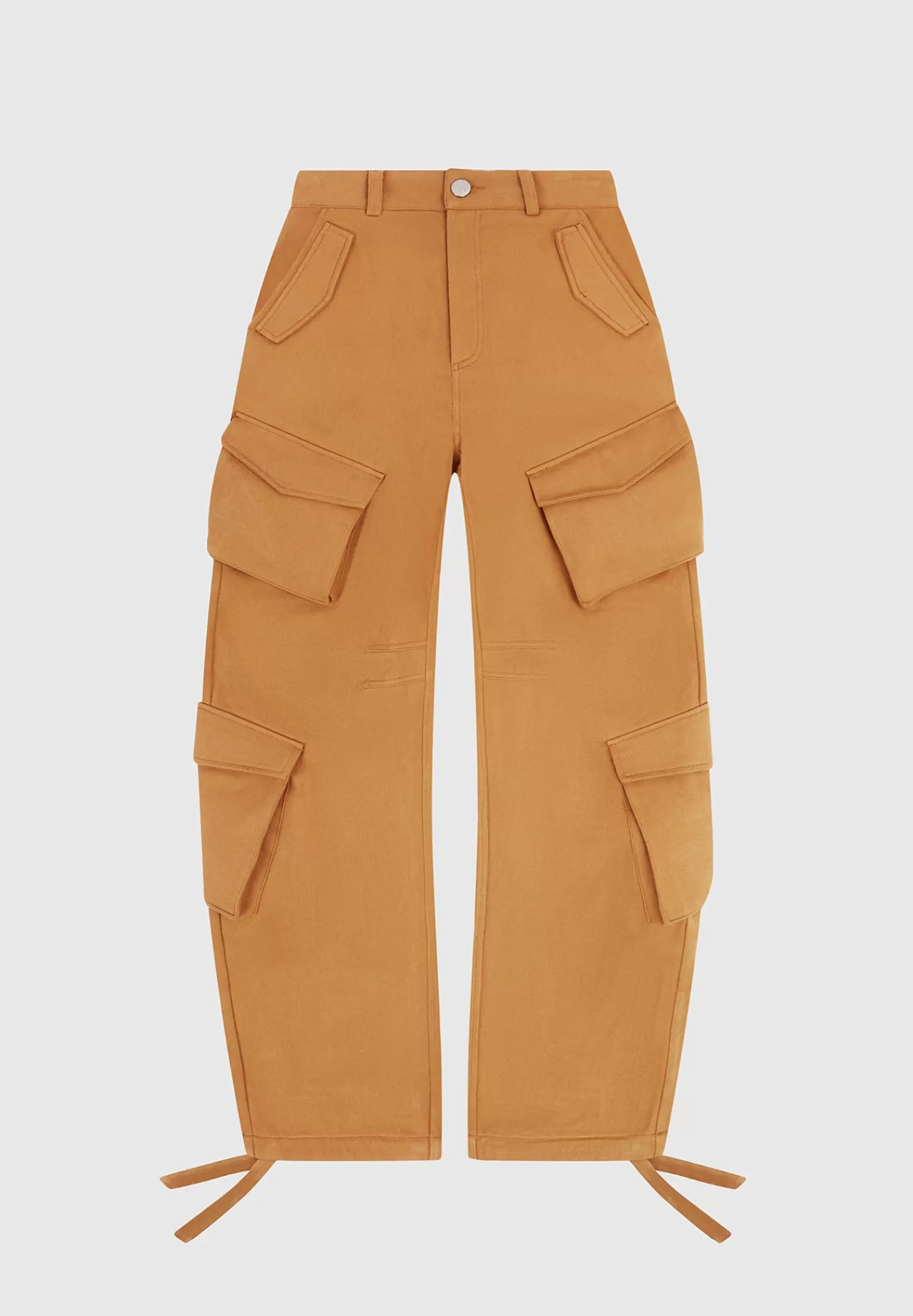 High Waisted Cargo Pants - -Manière De Voir New