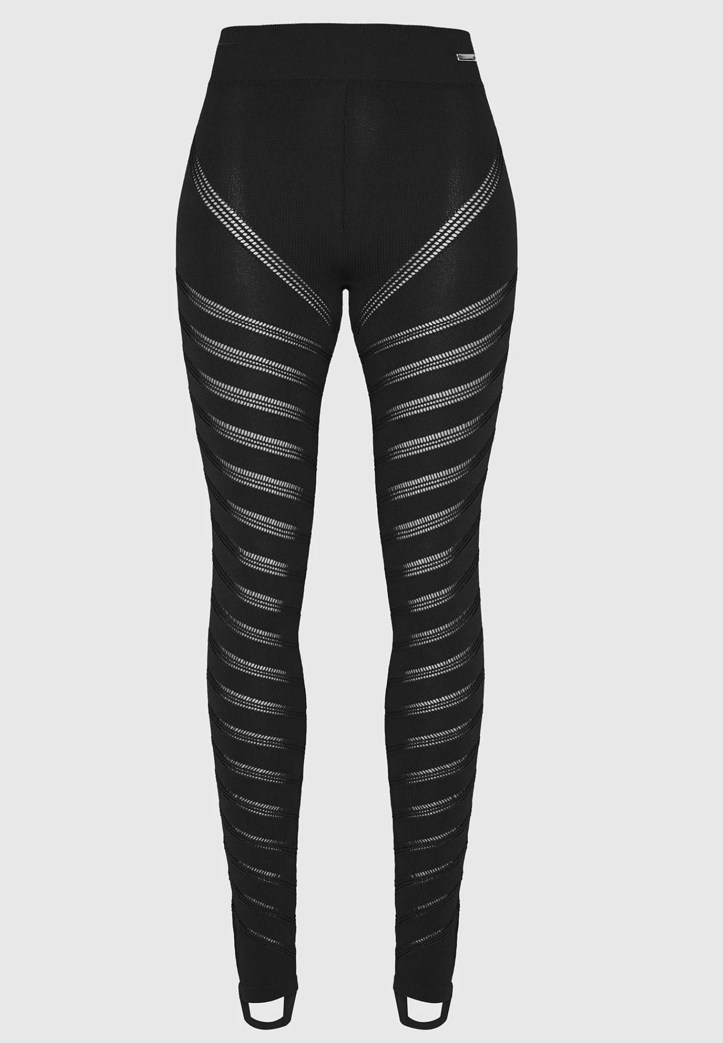 High Waisted Knitted Spiral Contour Leggings - -Manière De Voir Best Sale