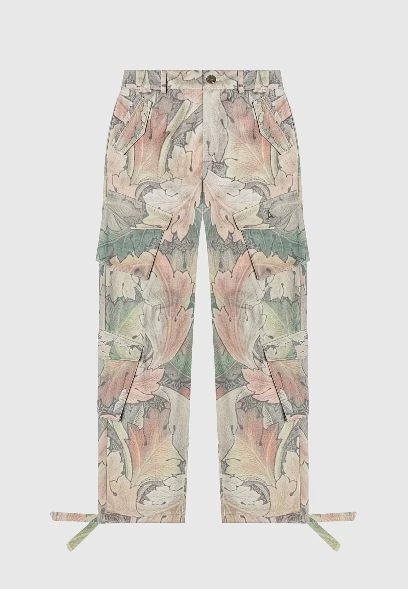 High Waisted Renaissance Camo Cargo Pants - -Manière De Voir Best Sale