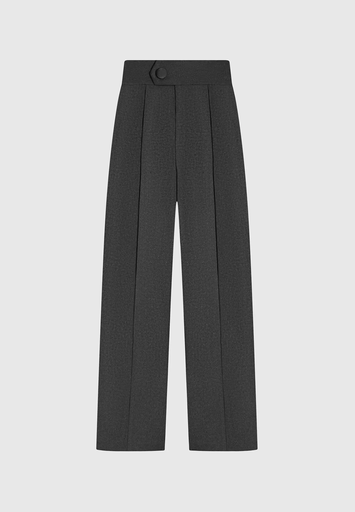 High Waisted Tailored Trousers - -Manière De Voir Clearance