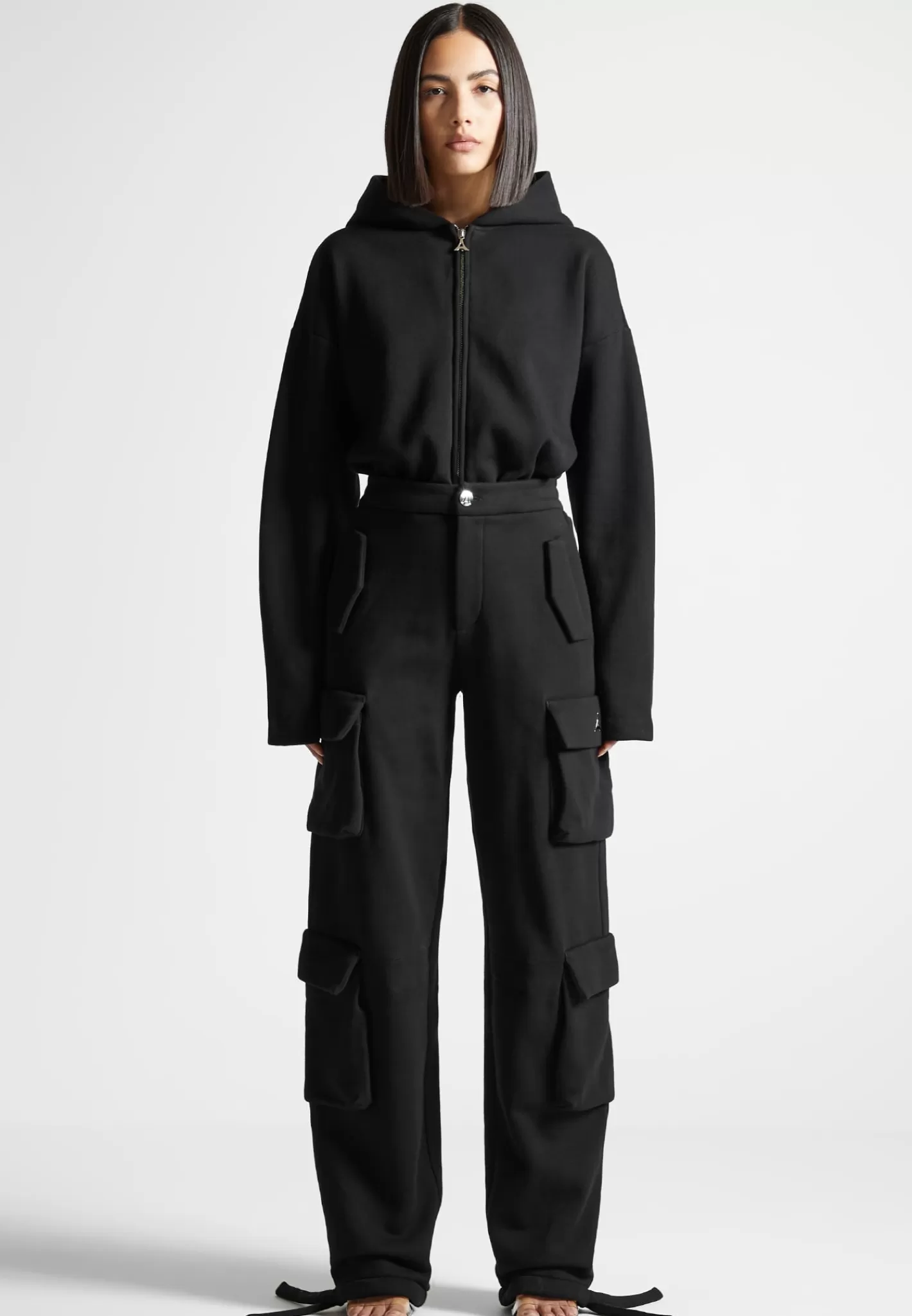 Hooded Cargo Jumpsuit - -Manière De Voir Best
