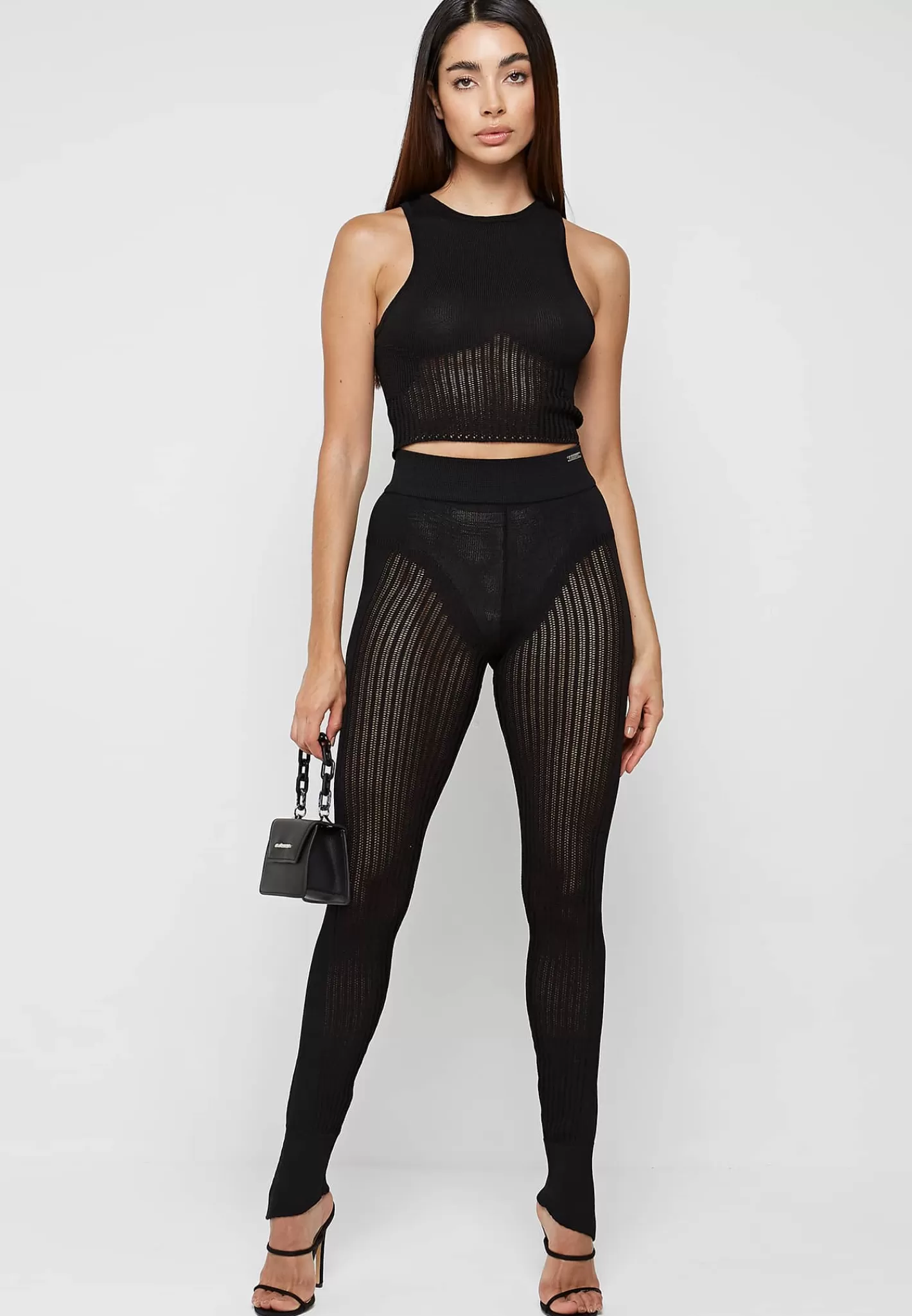 Knitted Crop Top - -Manière De Voir New
