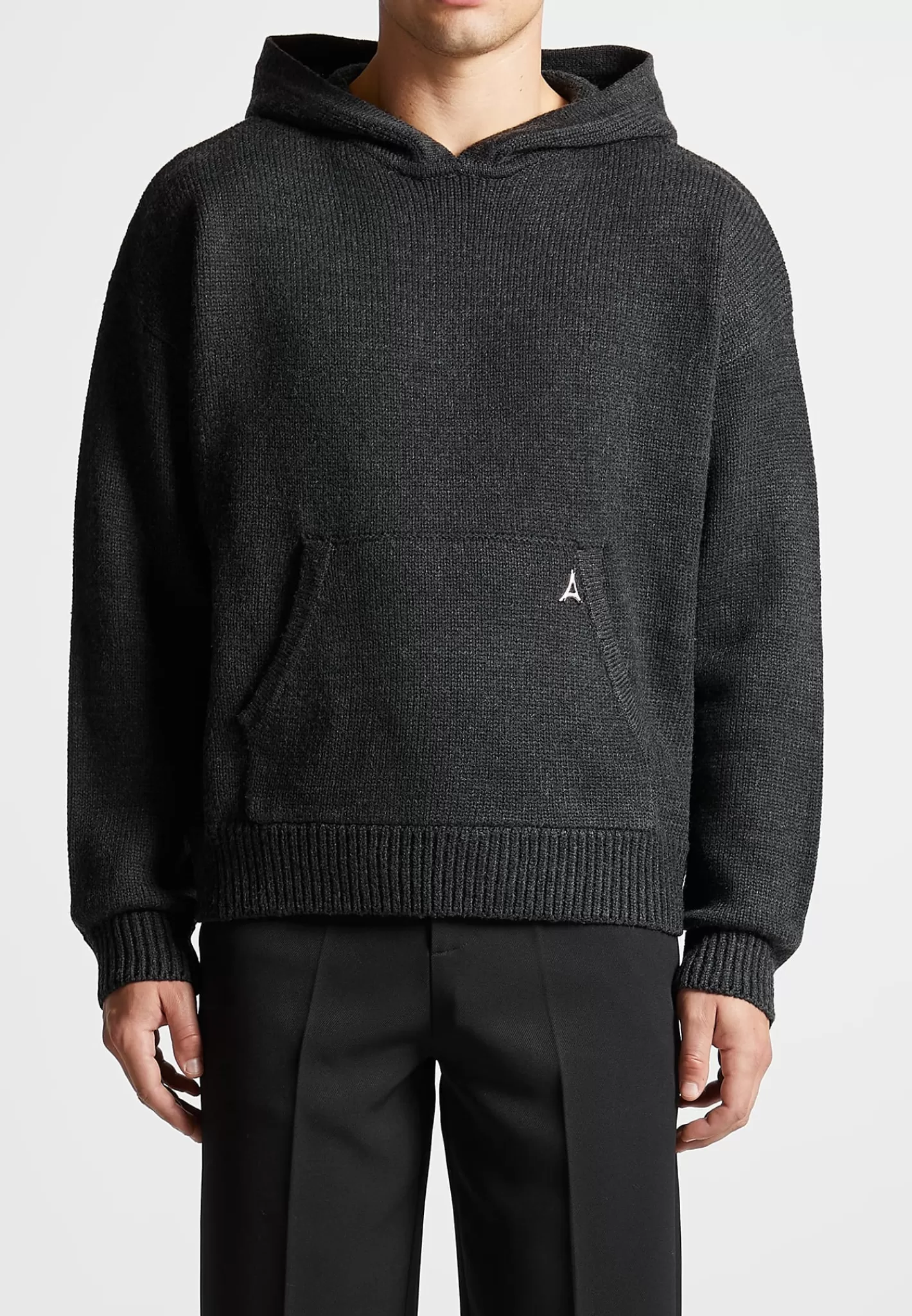 Knitted Hoodie - Marl-Manière De Voir Store