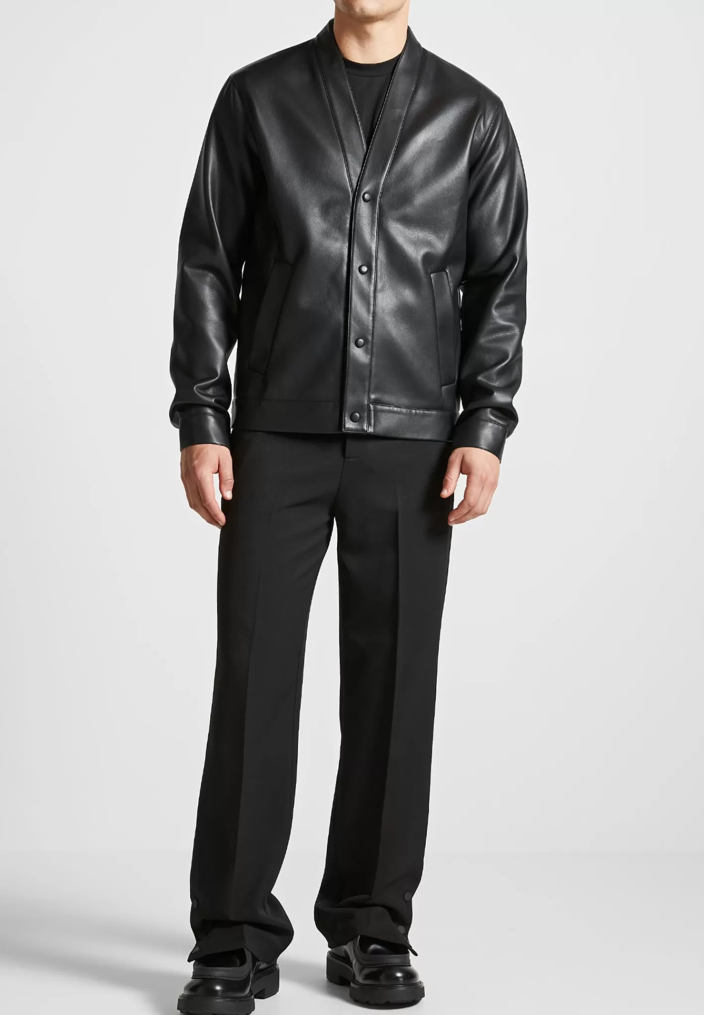Leather Cardigan - -Manière De Voir Sale