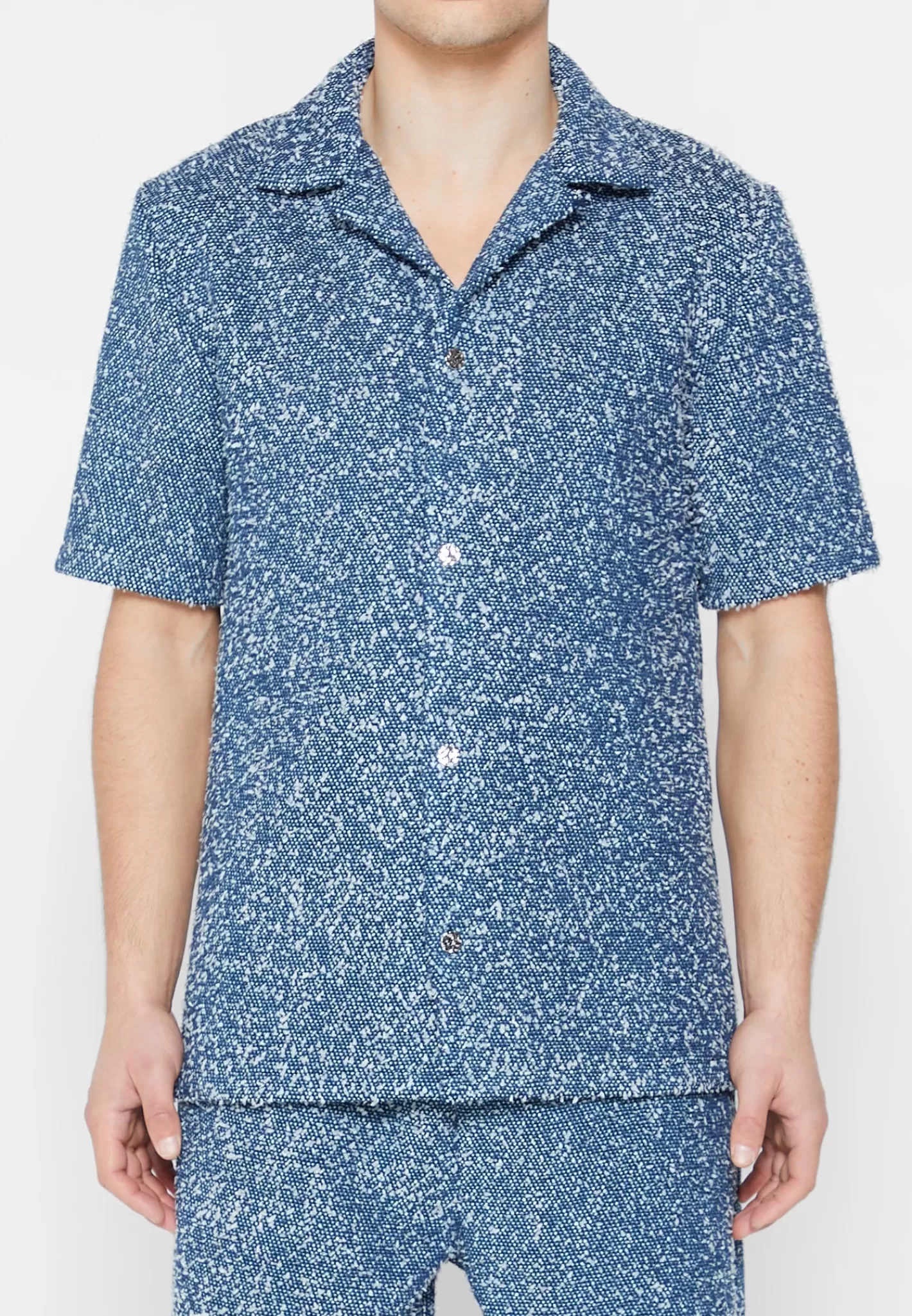 Limited Edition Boucle Denim Shirt - Mid -Manière De Voir New