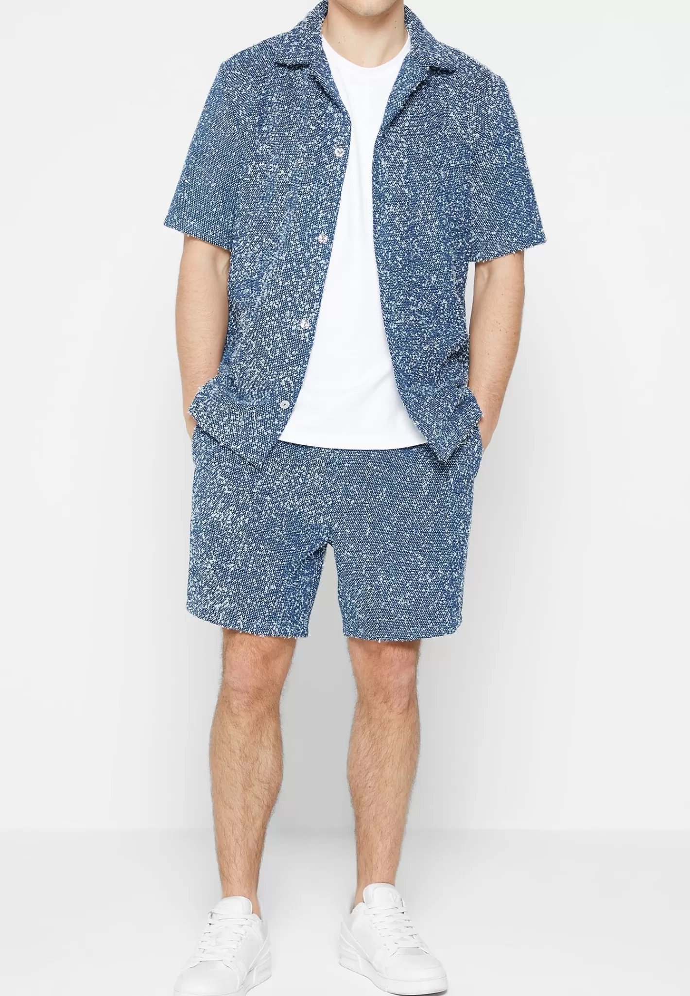 Limited Edition Boucle Denim Shirt - Mid -Manière De Voir New