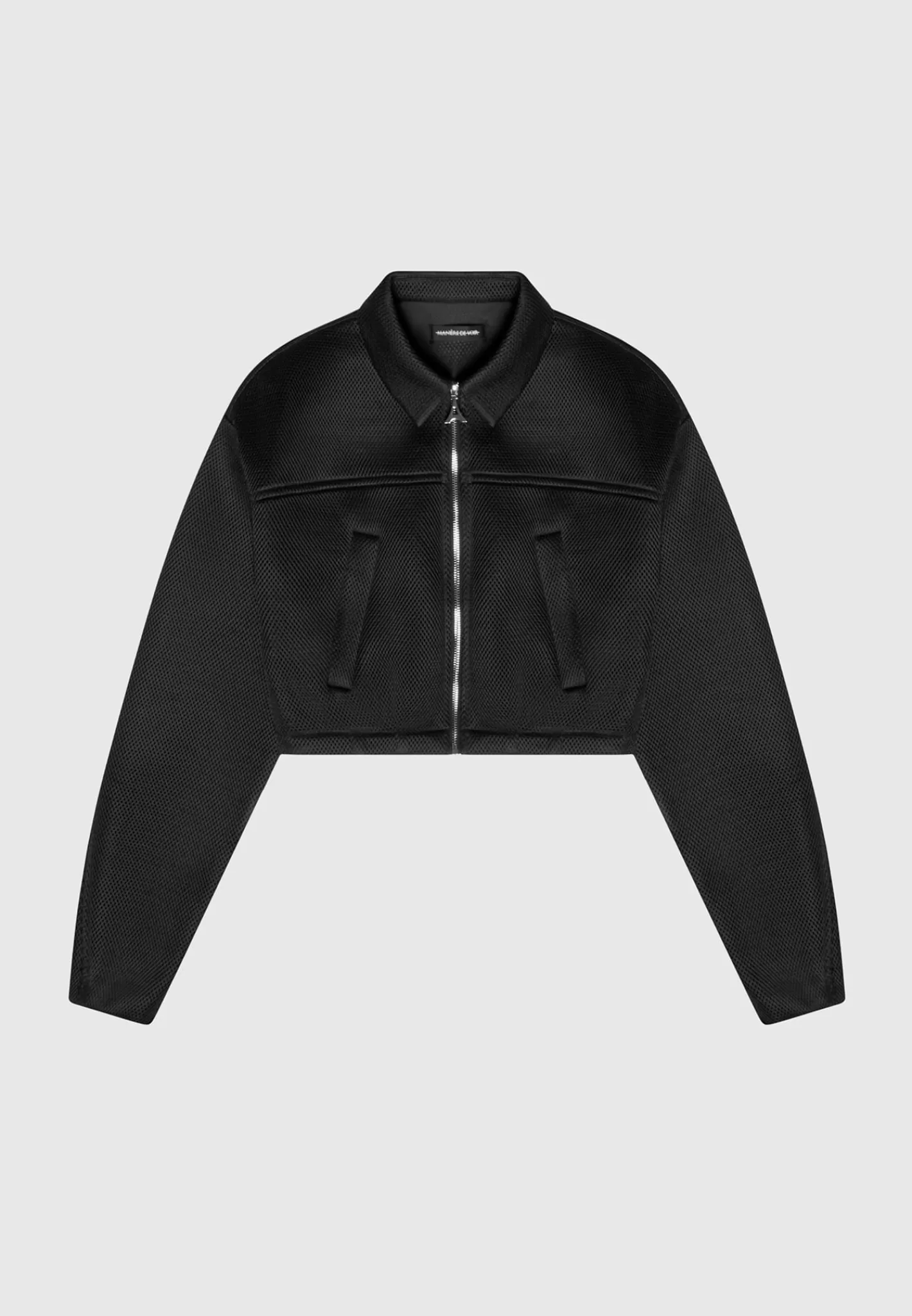 Mesh Bomber Jacket - -Manière De Voir Online