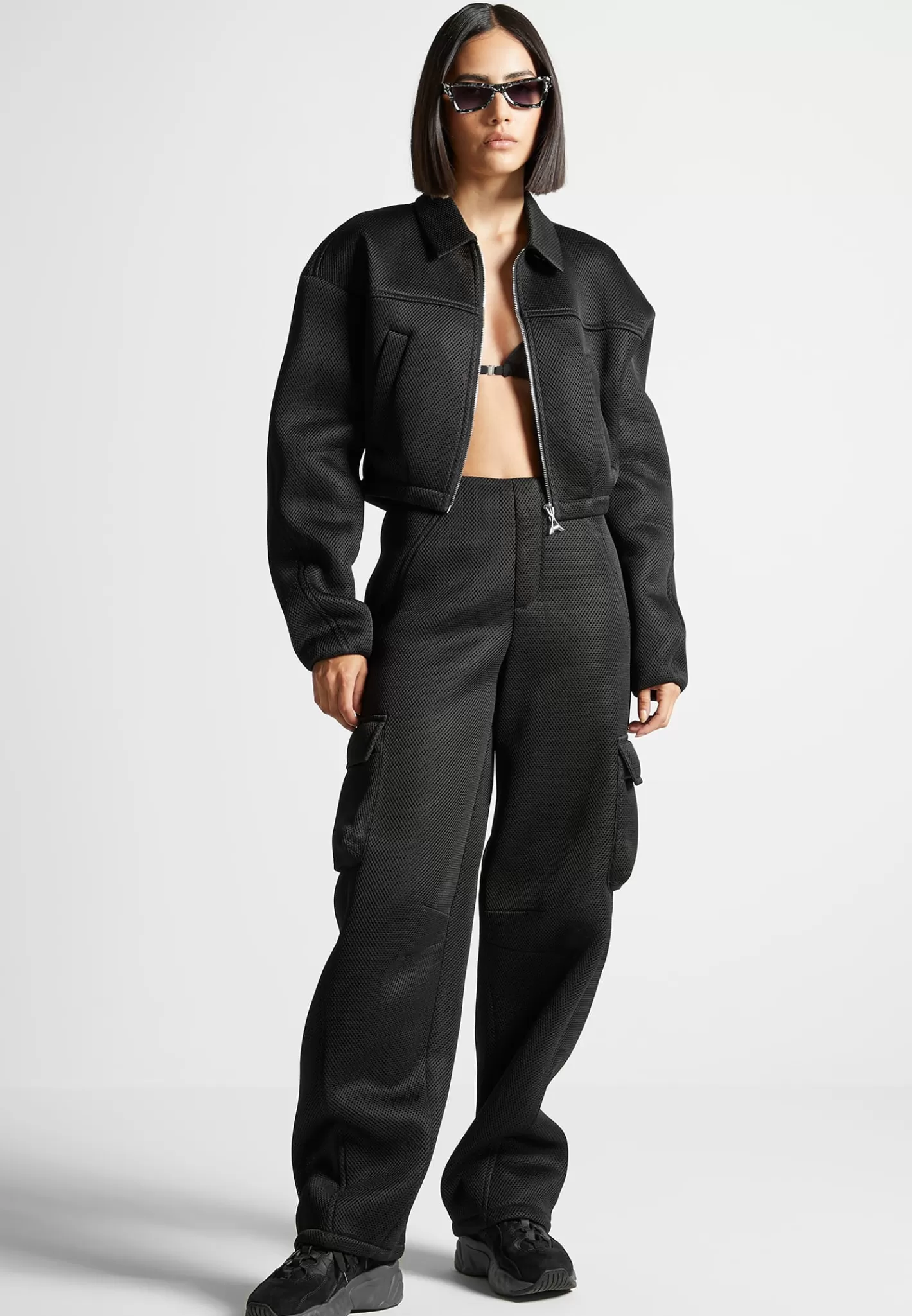 Mesh Cargo Pants - -Manière De Voir Best Sale