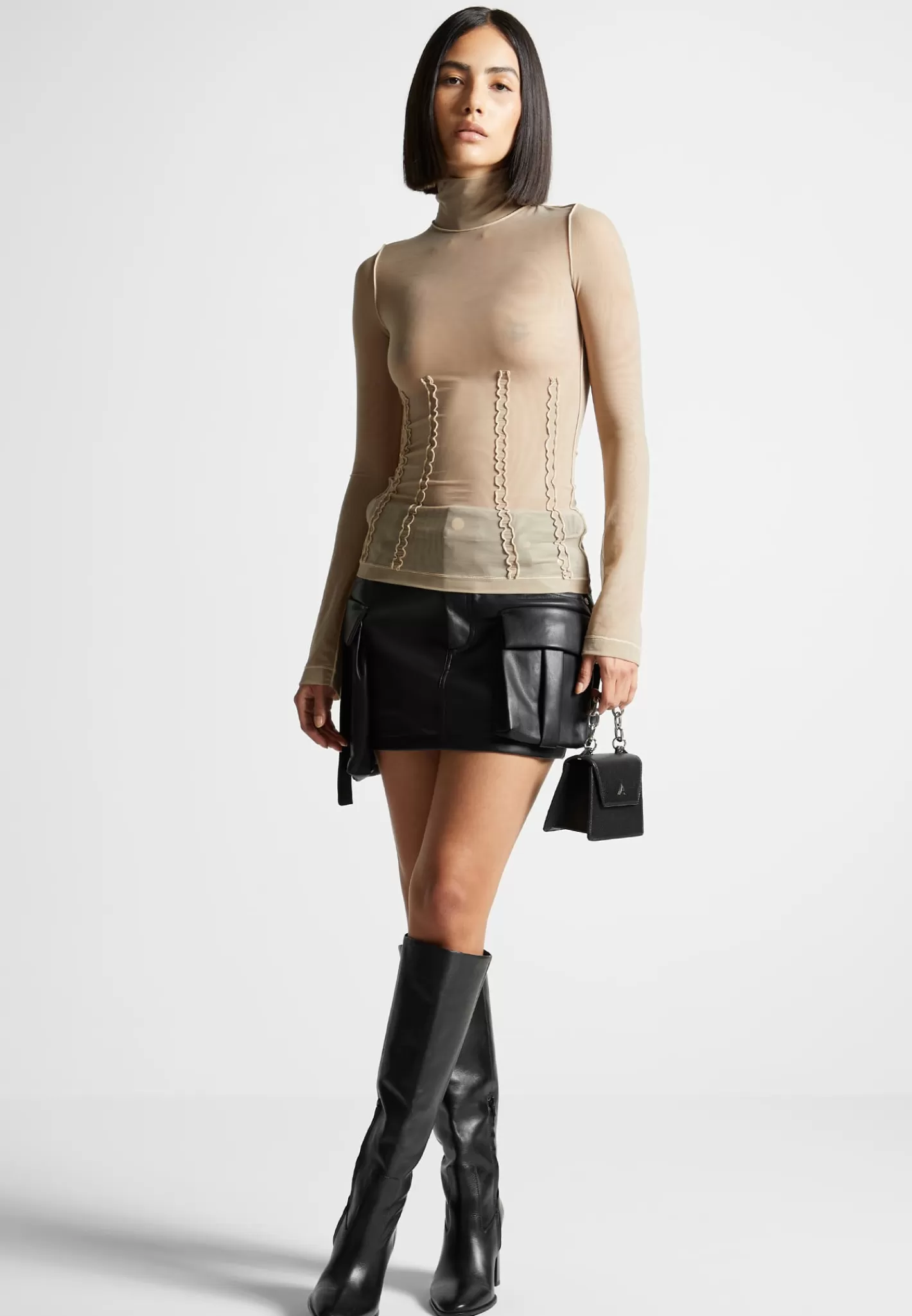 Mesh Double Layer Top - -Manière De Voir Best