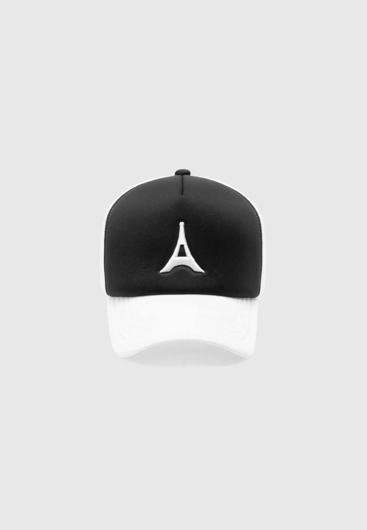 Mesh Trucker Cap - White/Black-Manière De Voir Store