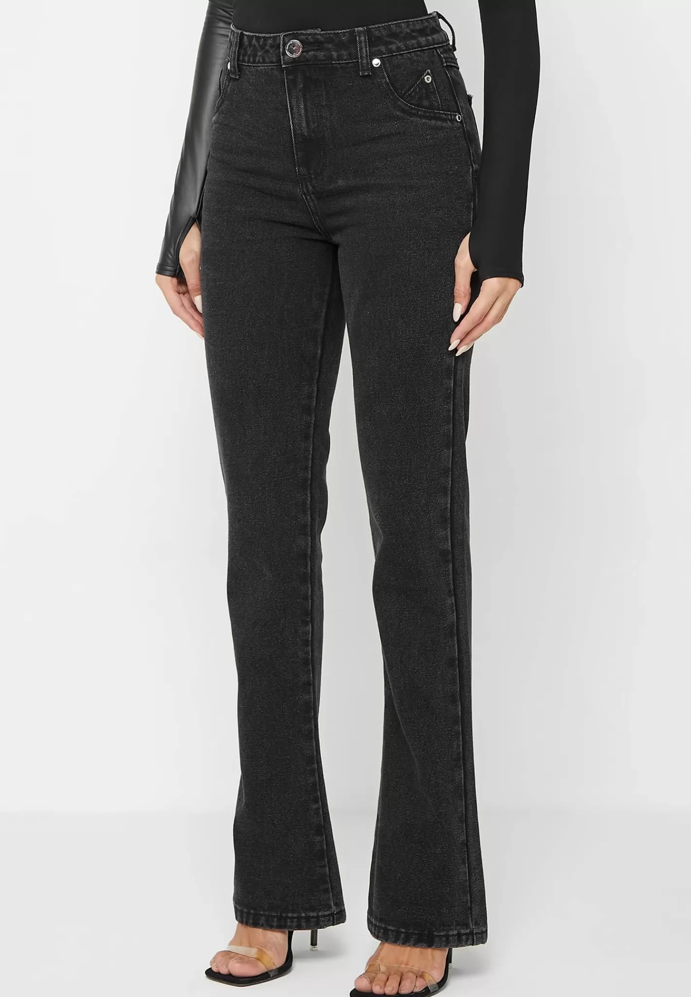 Mid Rise Flared Jeans - -Manière De Voir New
