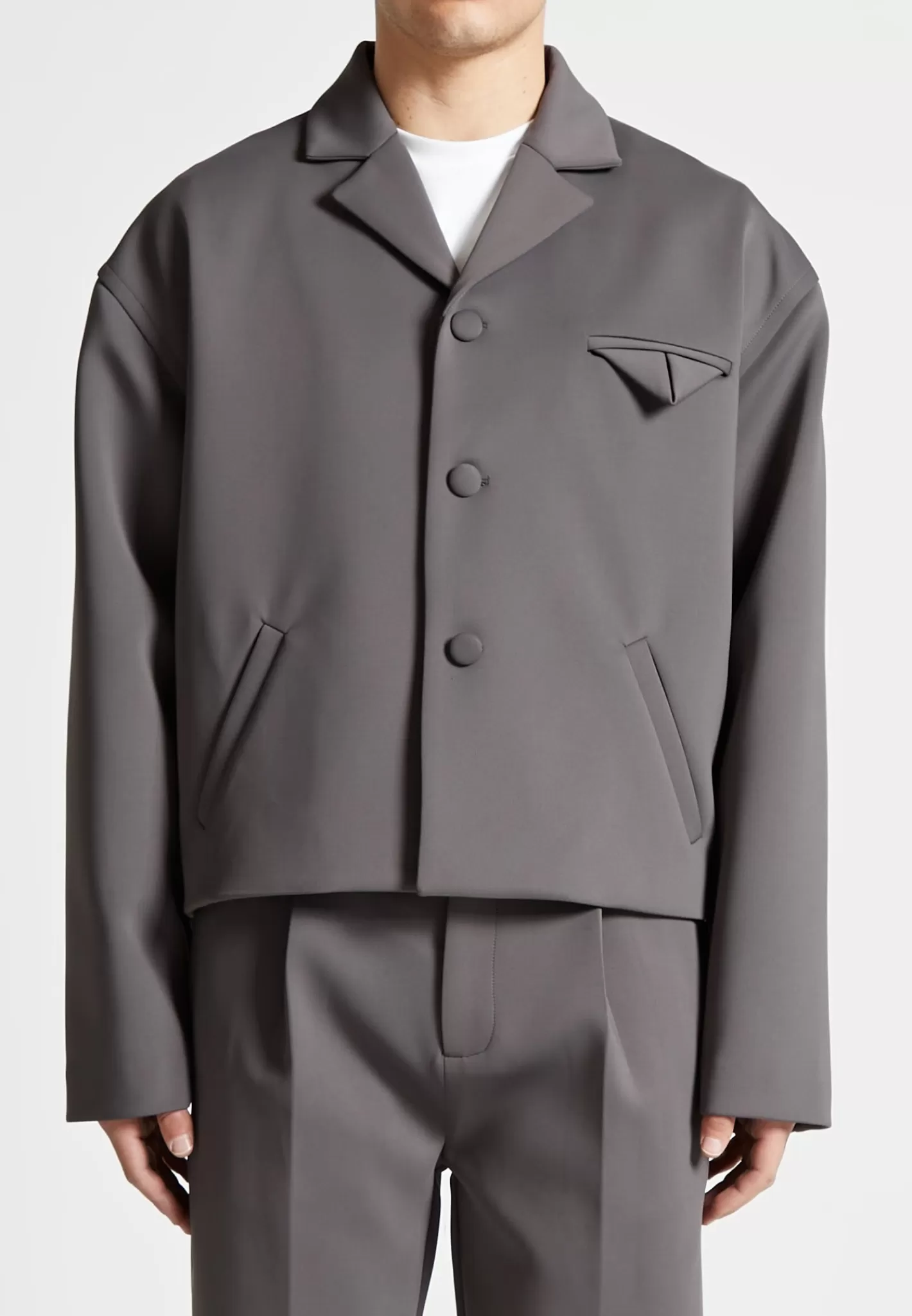 Neoprene Boxy Jacket - -Manière De Voir Sale