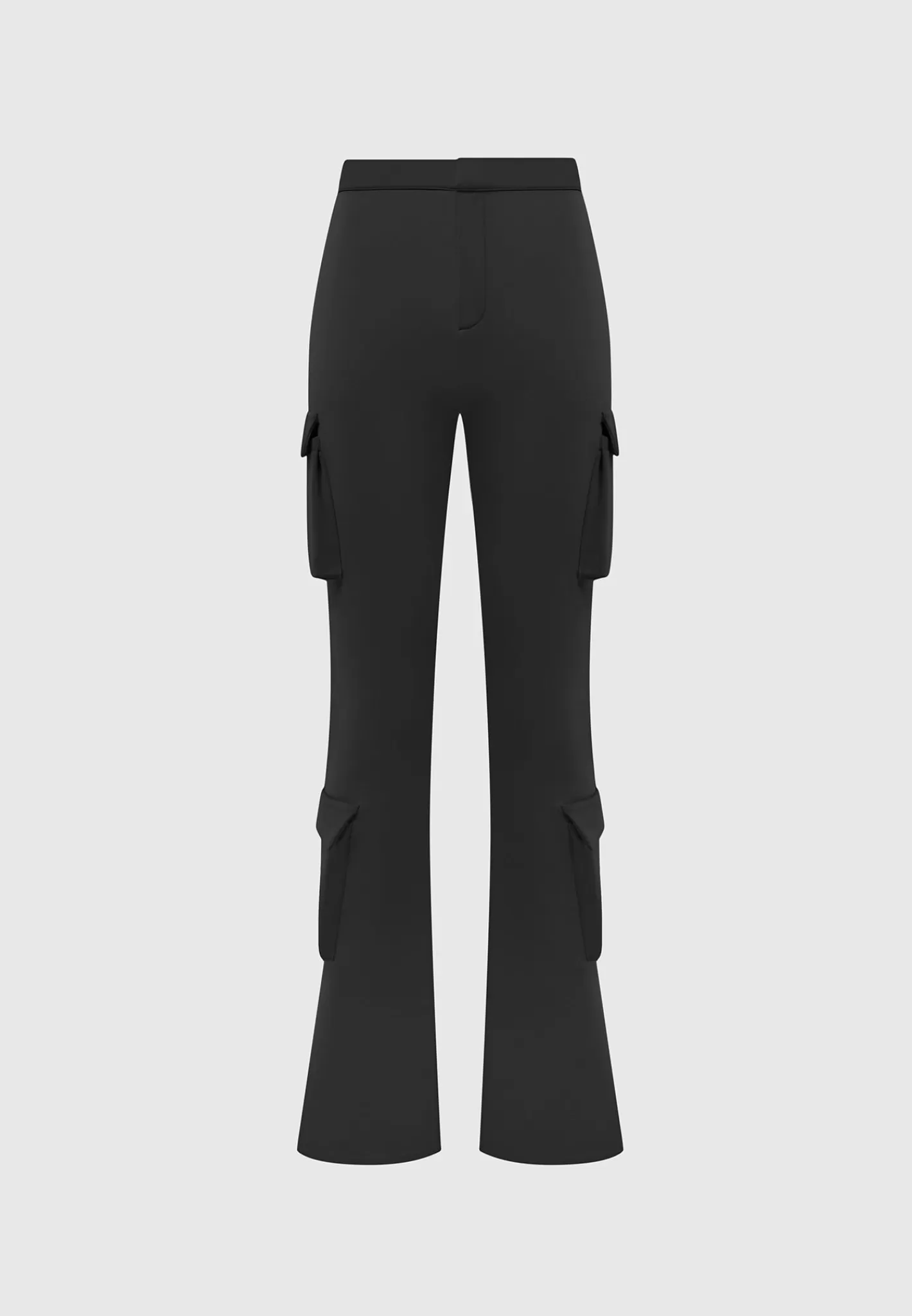 Neoprene Cargo Fit and Flare Leggings - -Manière De Voir Cheap