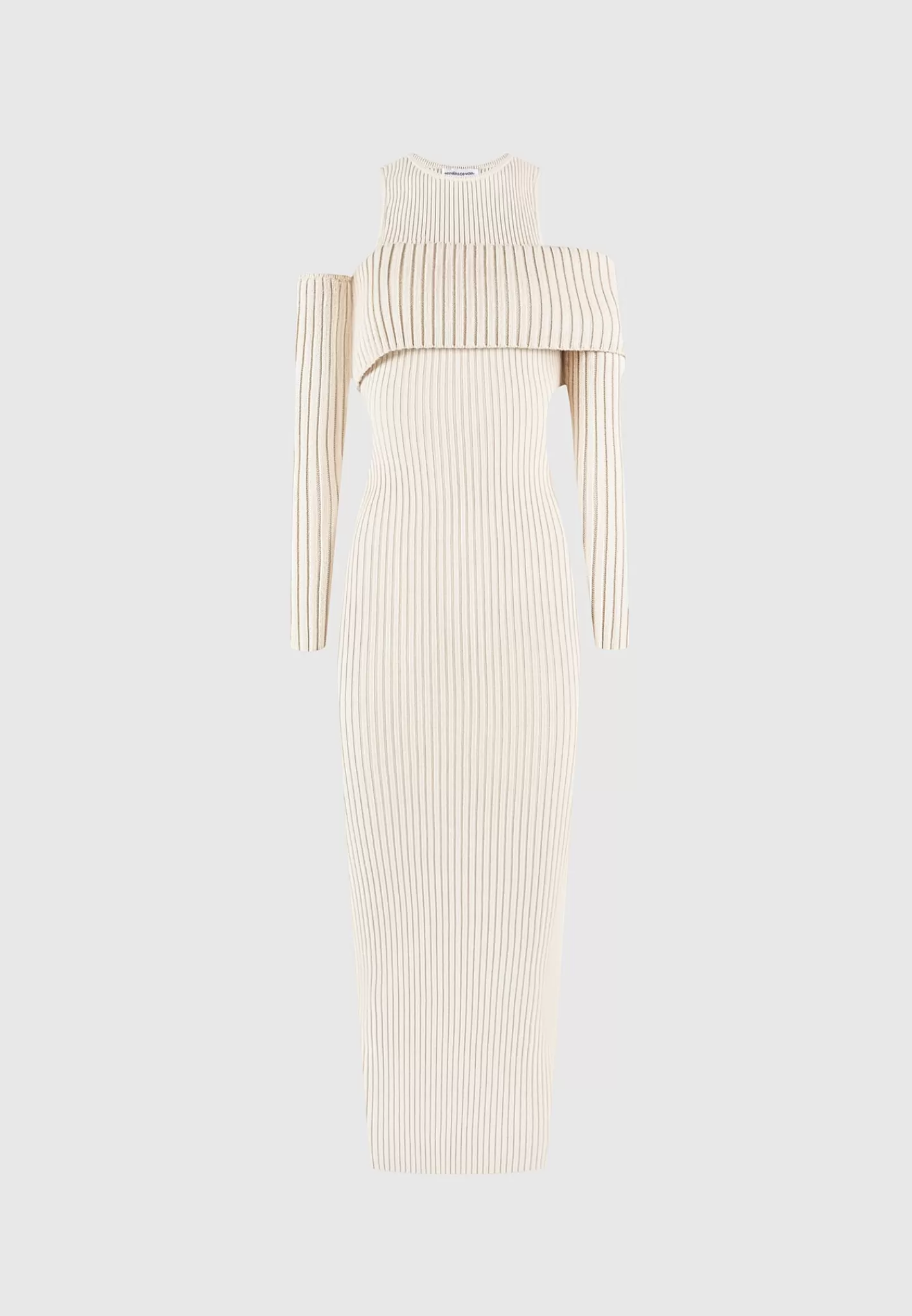 Overlay Knitted Midaxi Dress - -Manière De Voir Hot