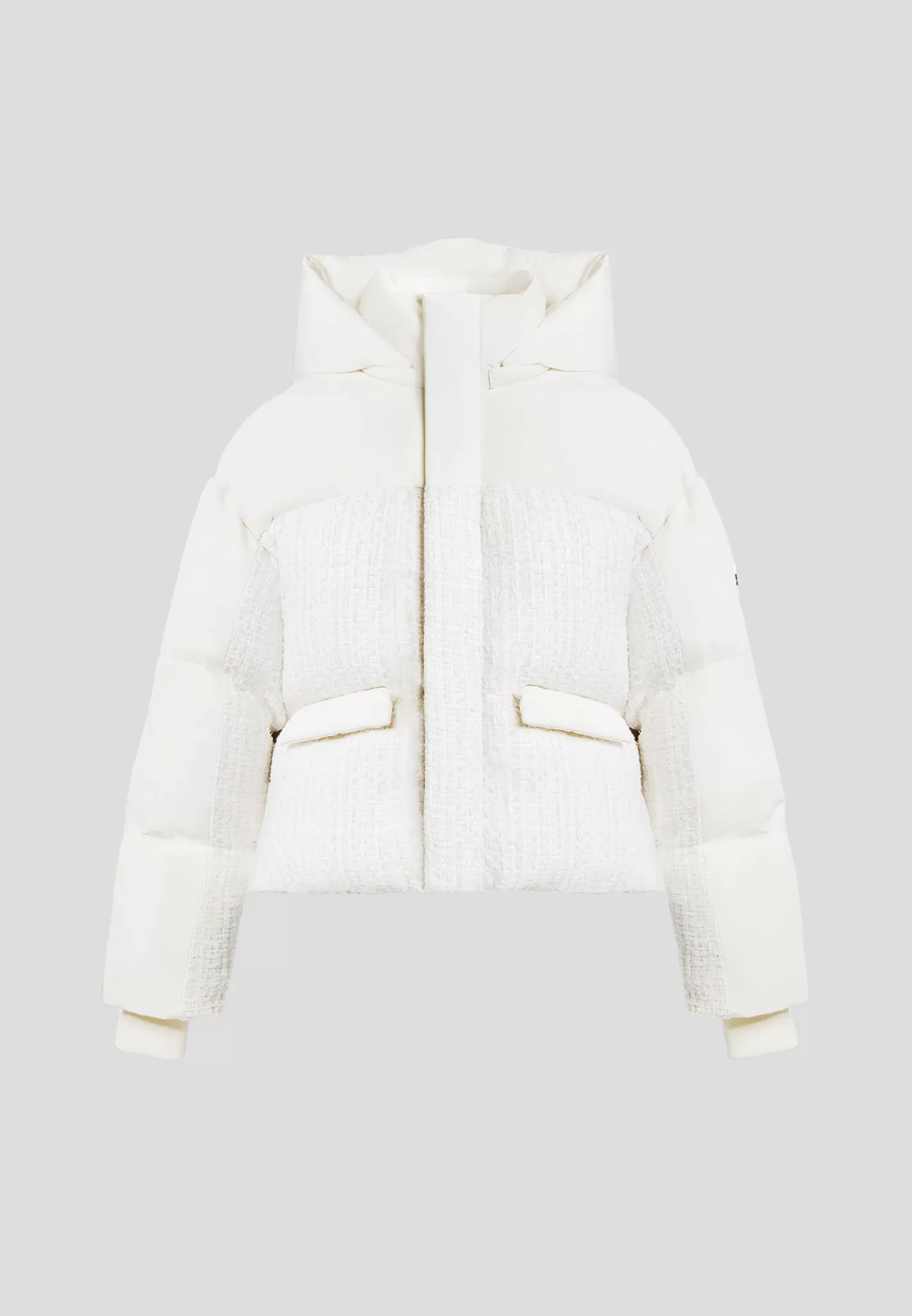 Oversized Tweed Puffer Jacket - -Manière De Voir Clearance