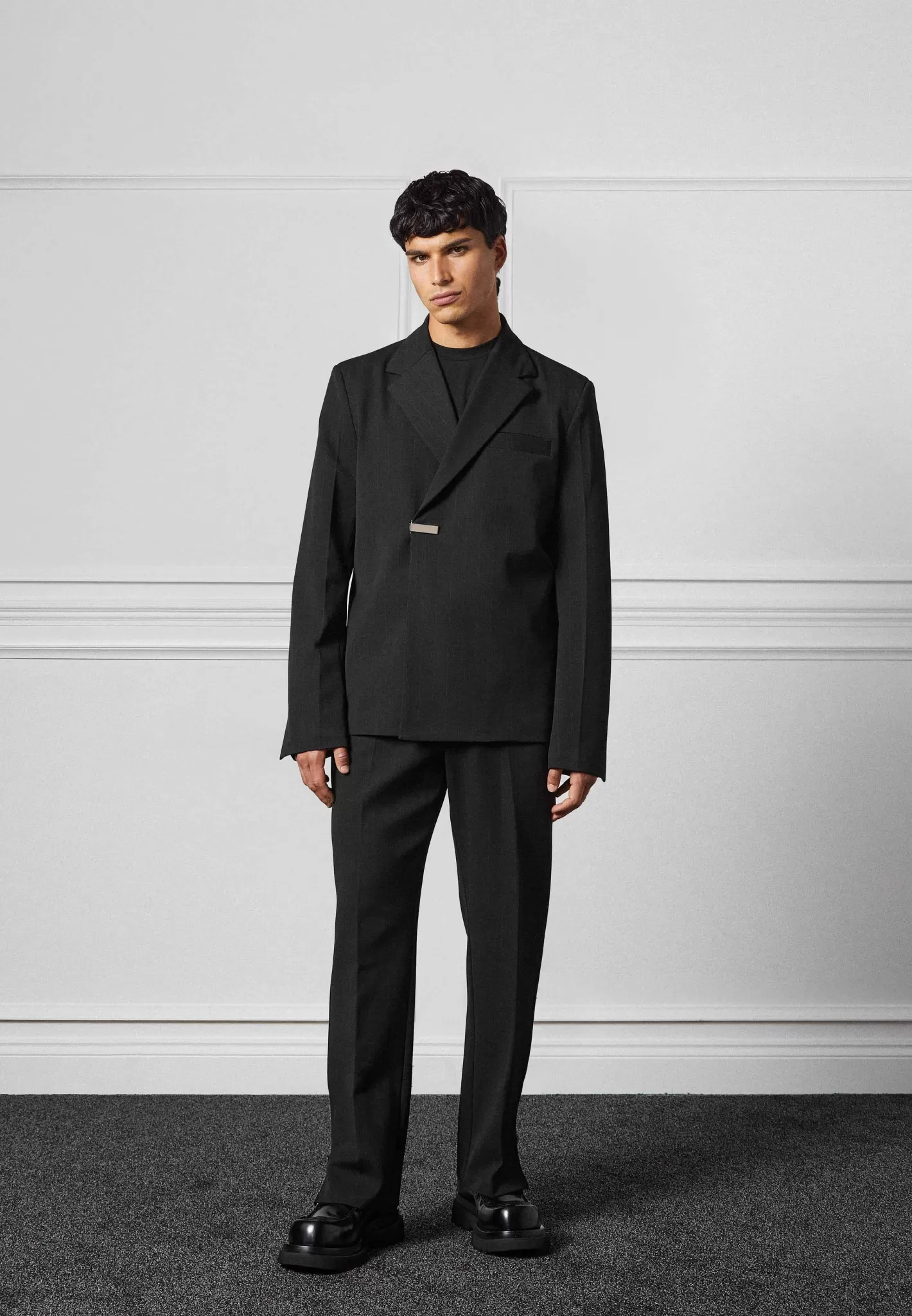 Pinstripe Tailored Trousers - -Manière De Voir Store