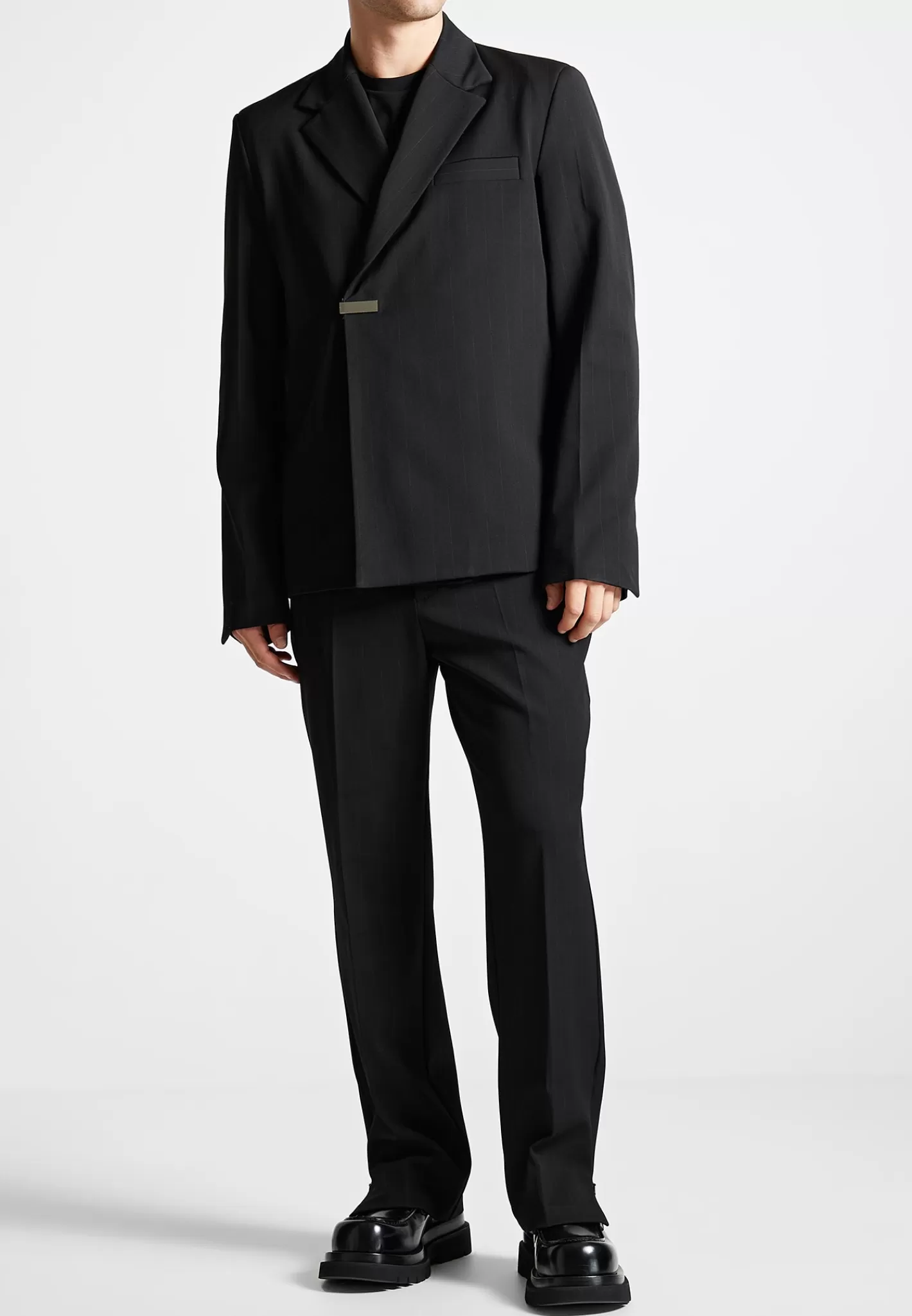 Pinstripe Tailored Trousers - -Manière De Voir Store