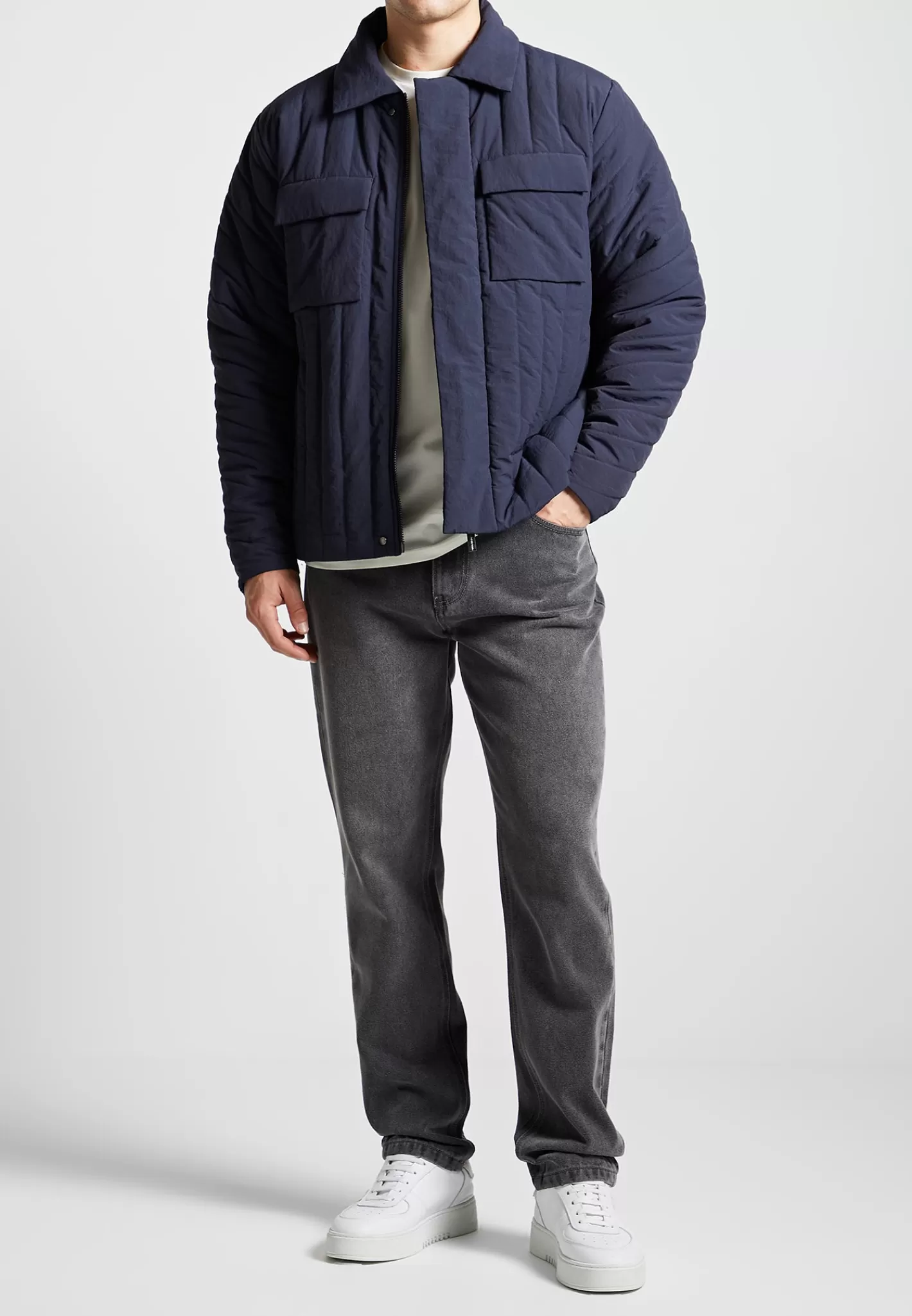 Quilted Harrington Jacket - -Manière De Voir Outlet