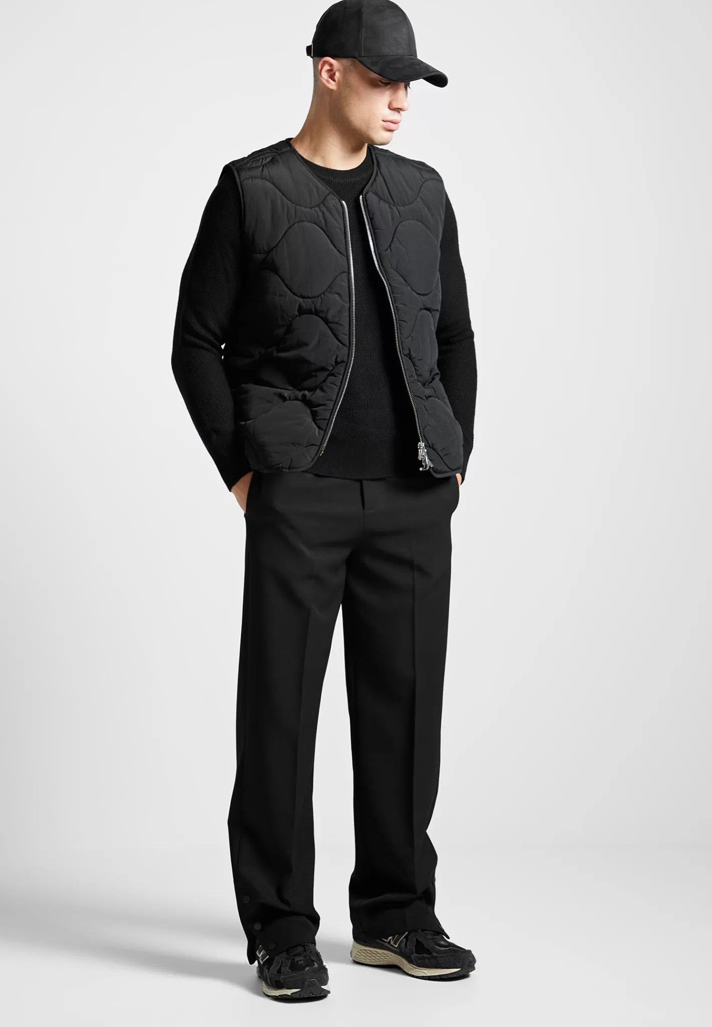 Quilted Pattern Gilet - -Manière De Voir Discount