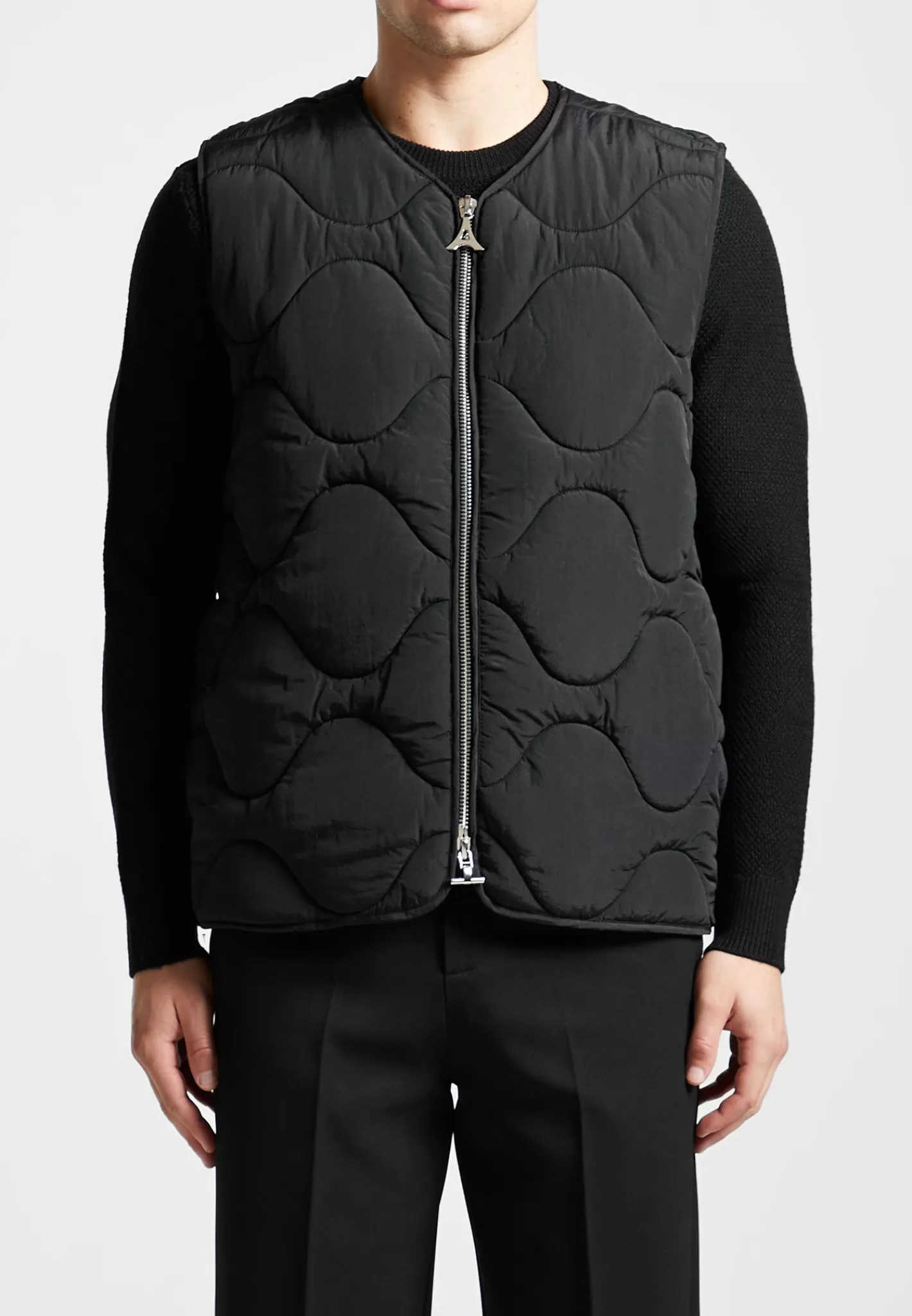 Quilted Pattern Gilet - -Manière De Voir Discount