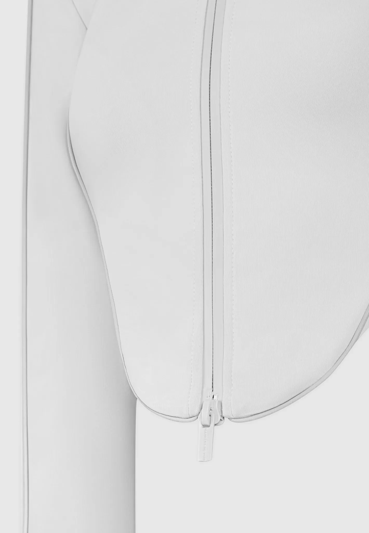 Reflective Piped Long Sleeve Corset Jacket - -Manière De Voir Fashion