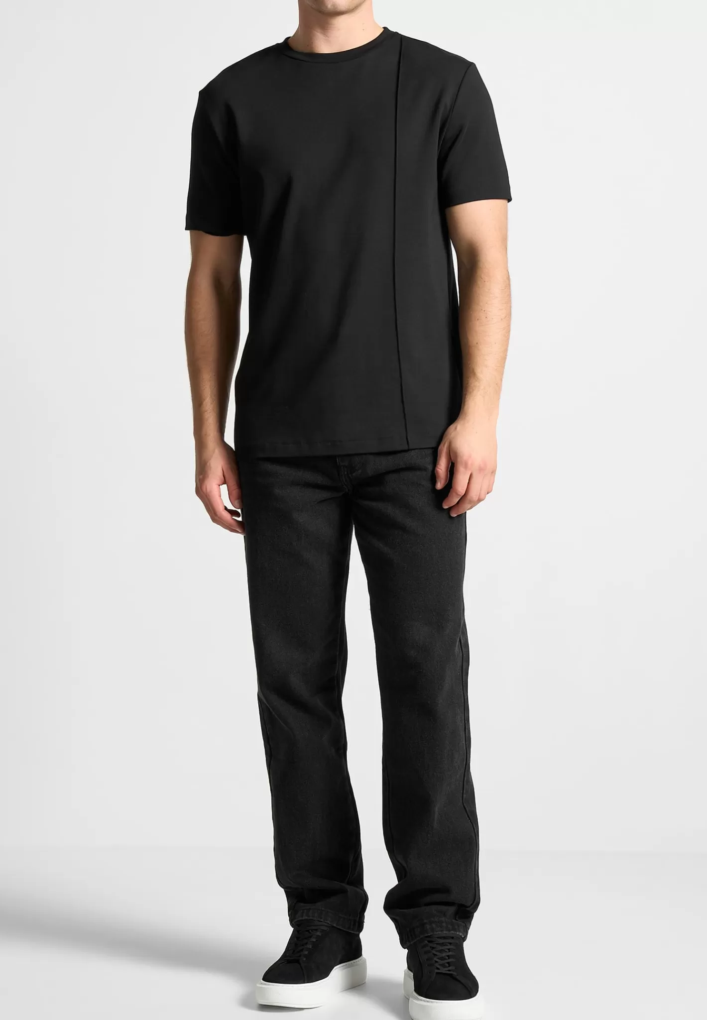 Relaxed Fit Jean - Washed Black-Manière De Voir Best