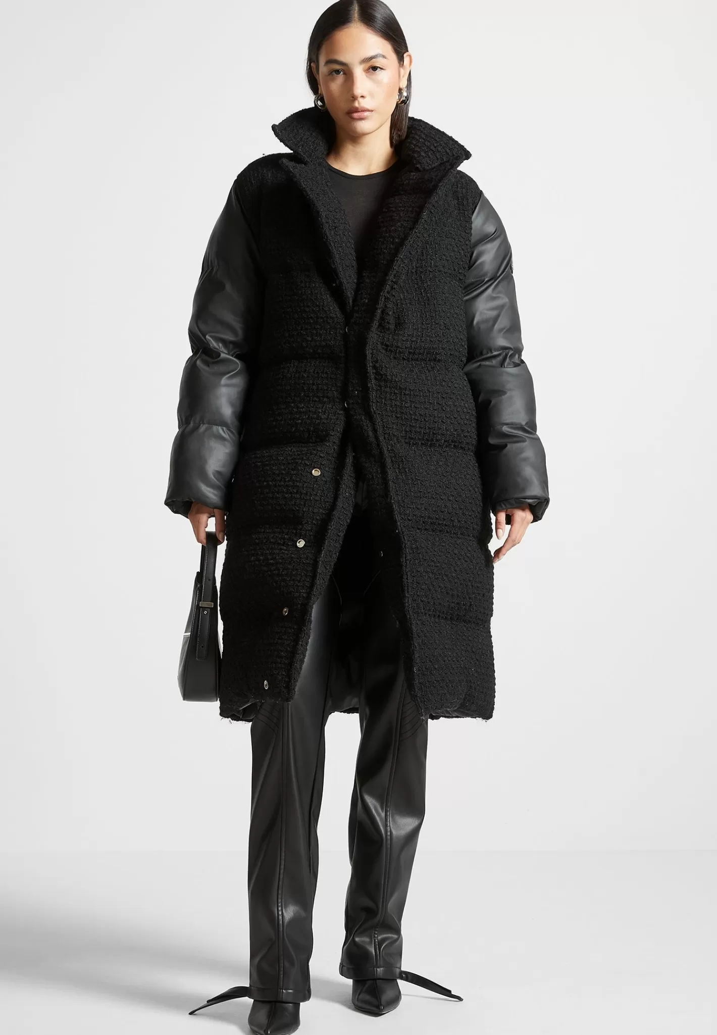 Reversible Boucle Longline Puffer Coat - -Manière De Voir Store