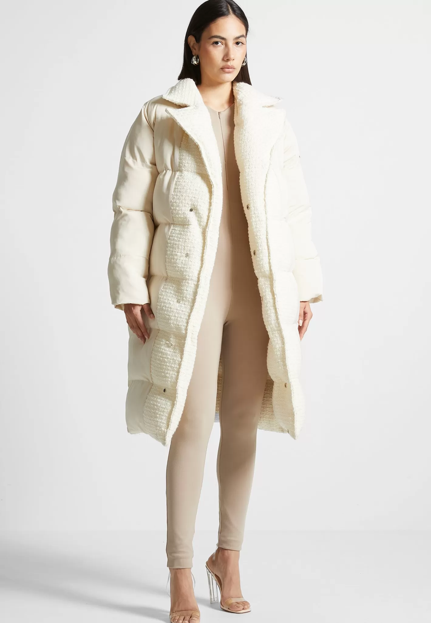 Reversible Boucle Longline Puffer Coat - -Manière De Voir Cheap